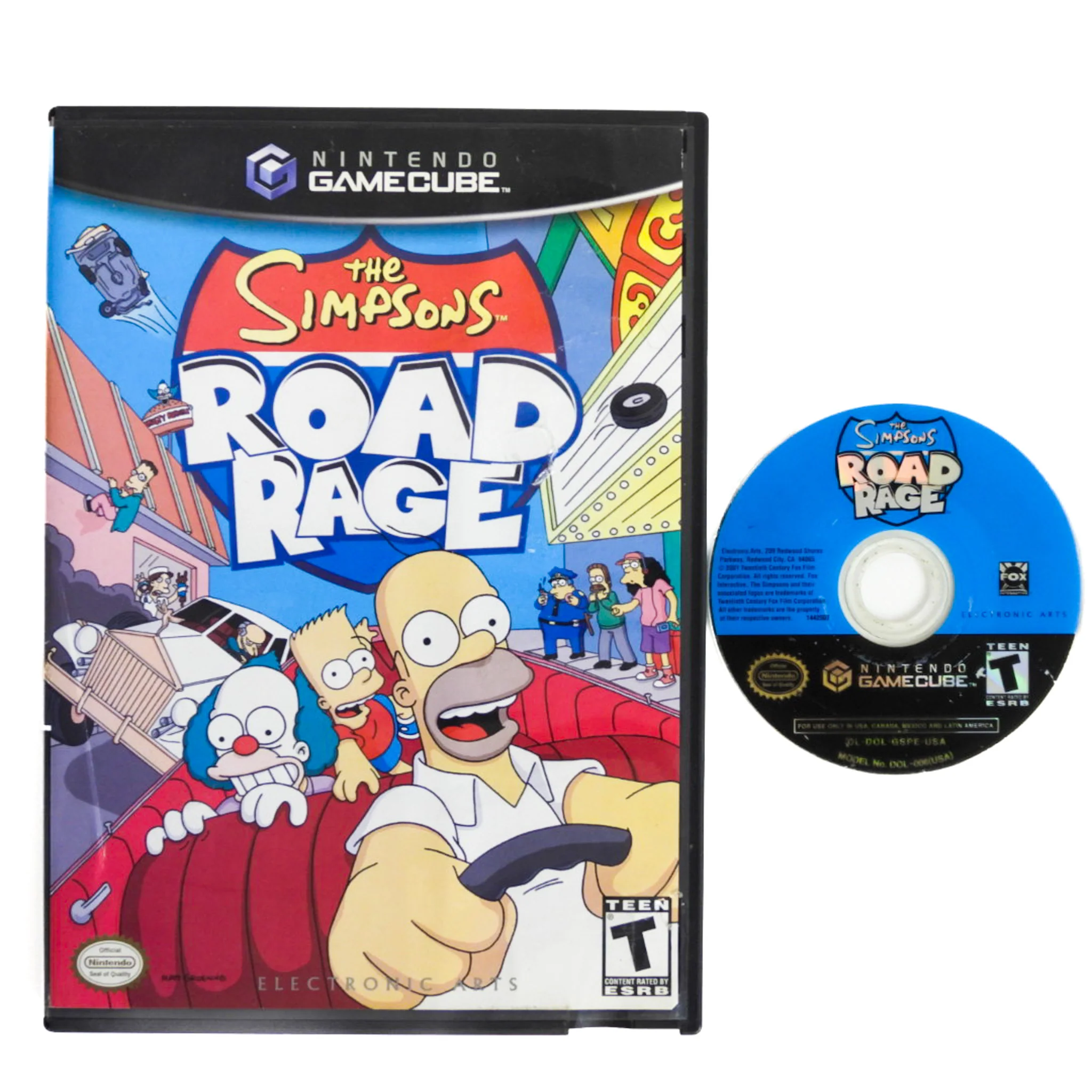 The Simpsons Road Rage (Nintendo GameCube) - Image 3