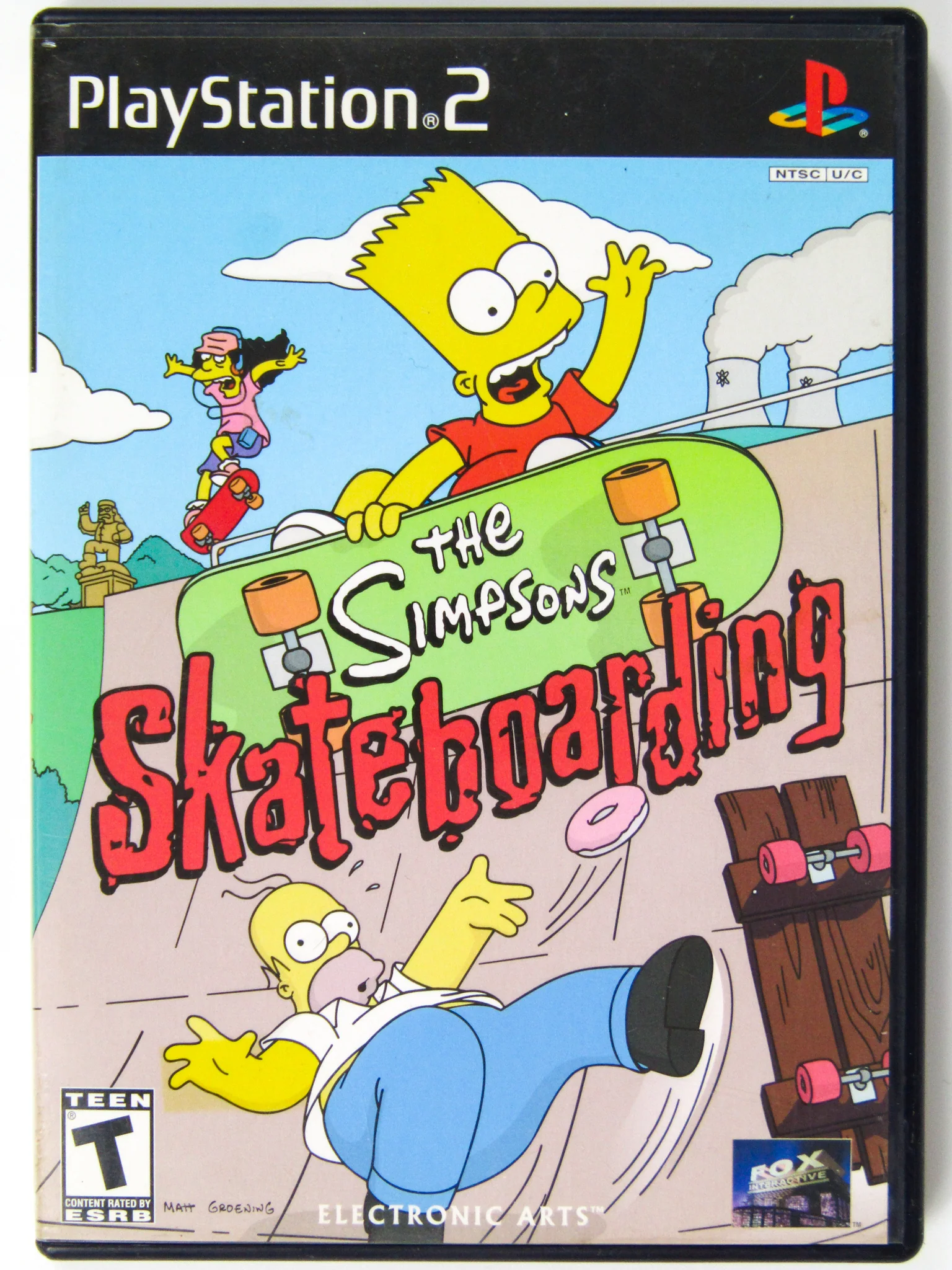 The Simpsons Skateboarding (PlayStation 2 / PS2) - Image 4