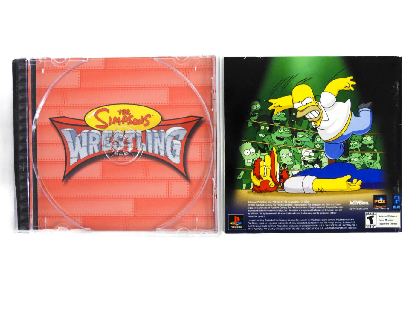 The Simpsons Wrestling (PlayStation / PS1) - Image 6