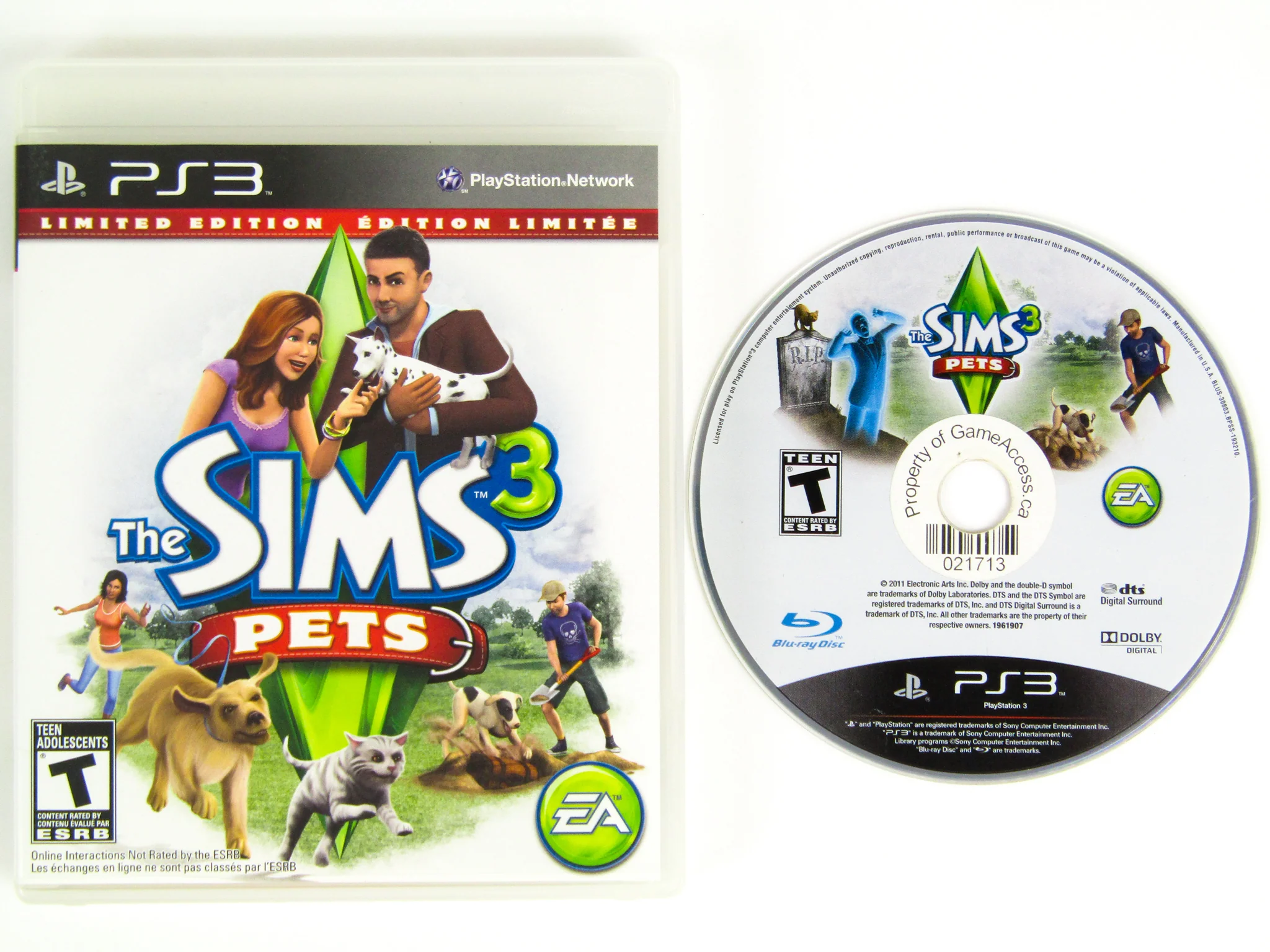 The Sims 3: Pets [Limited Edition] (PlayStation 3 / PS3) - Image 2