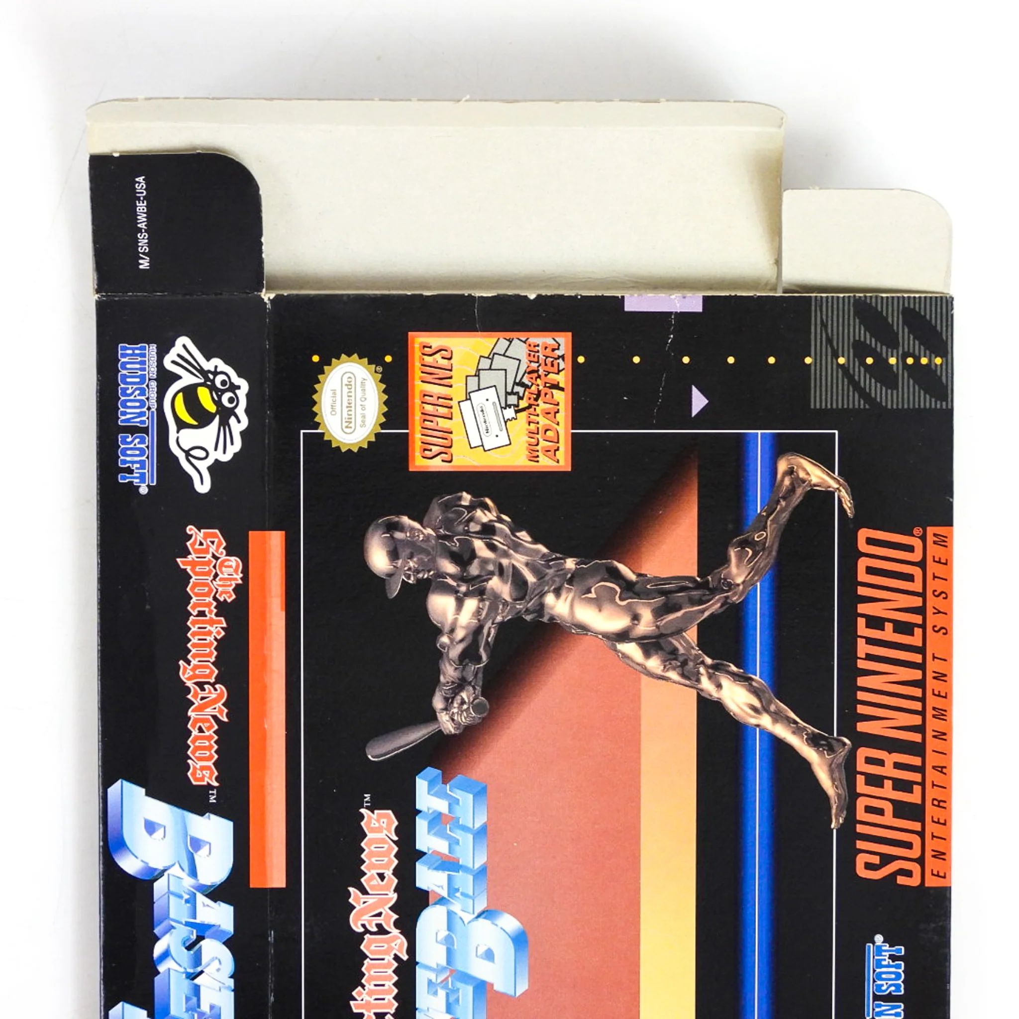 The Sporting News Baseball [Box] (Super Nintendo / SNES) - Image 4