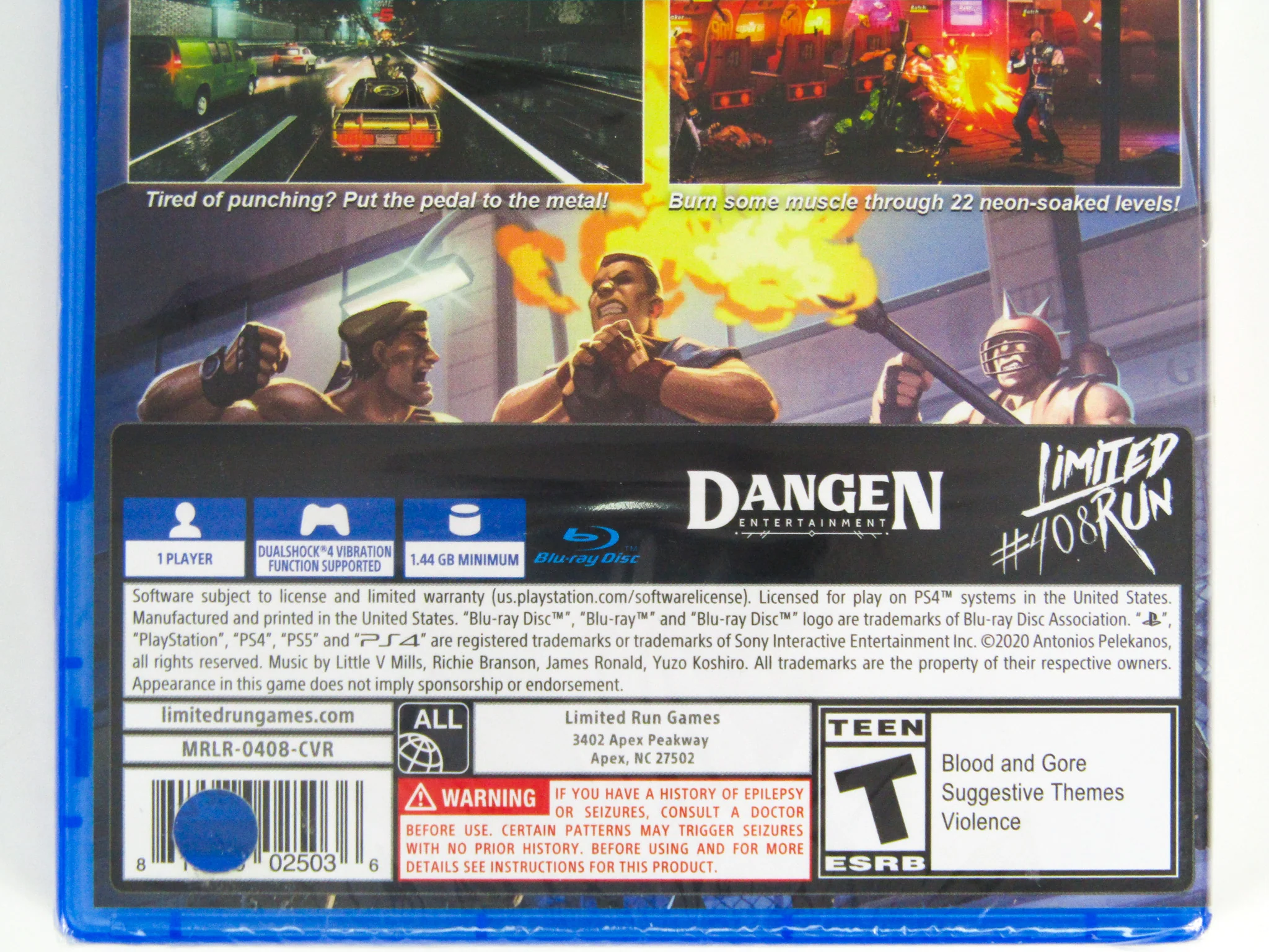 The TakeOver [Limited Run Games] (PlayStation 4 / PS4) - Image 2