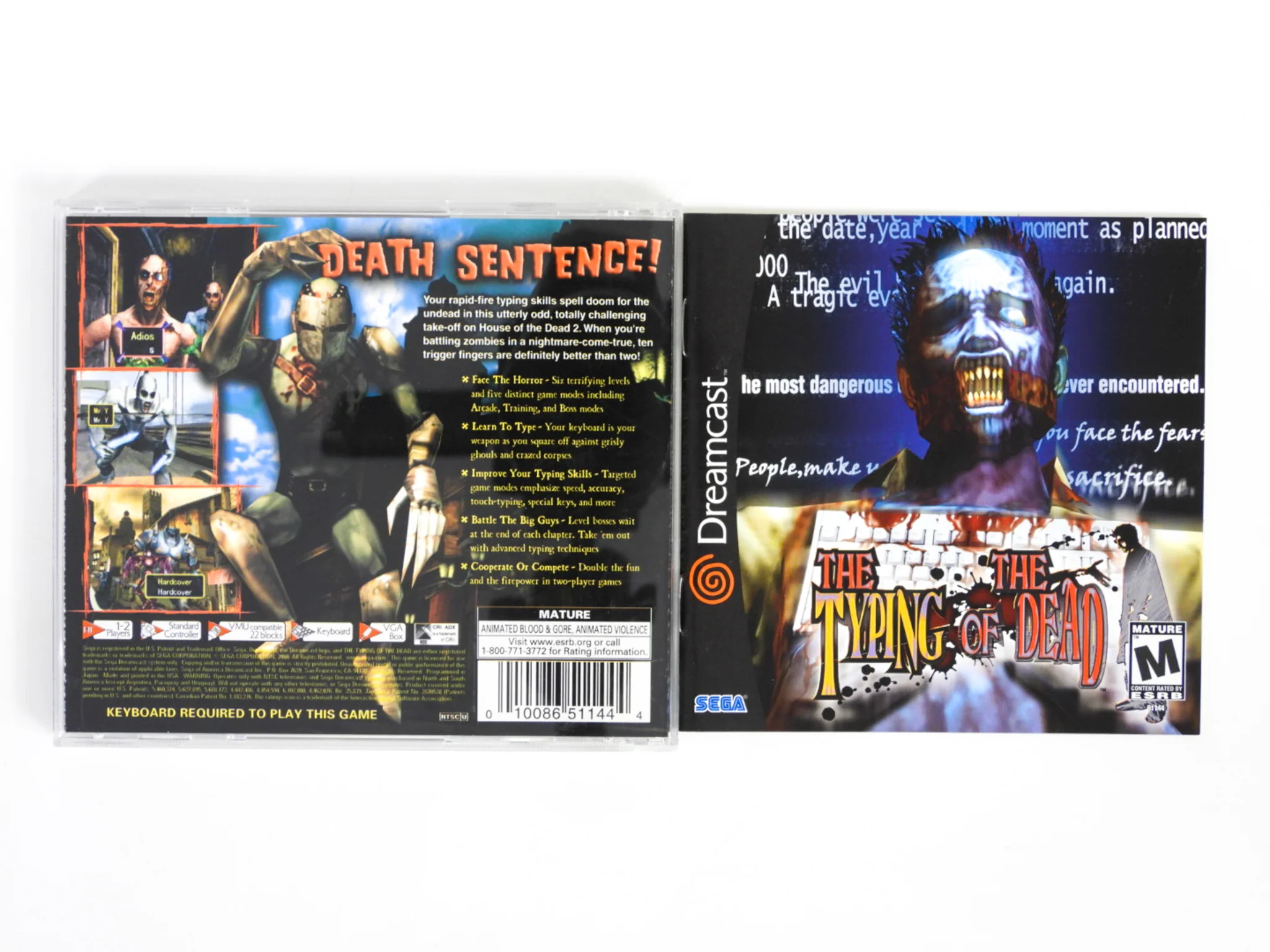 The Typing Of The Dead (Sega Dreamcast) - Image 5