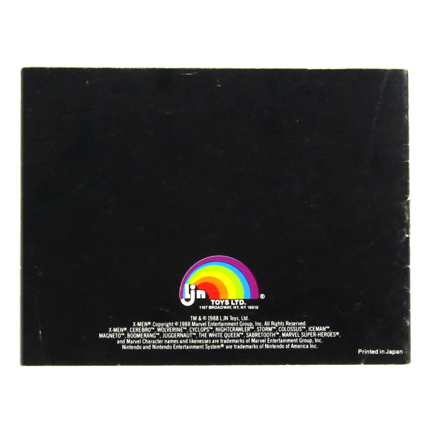 The Uncanny X-Men [Manual] (Nintendo / NES) - Image 2