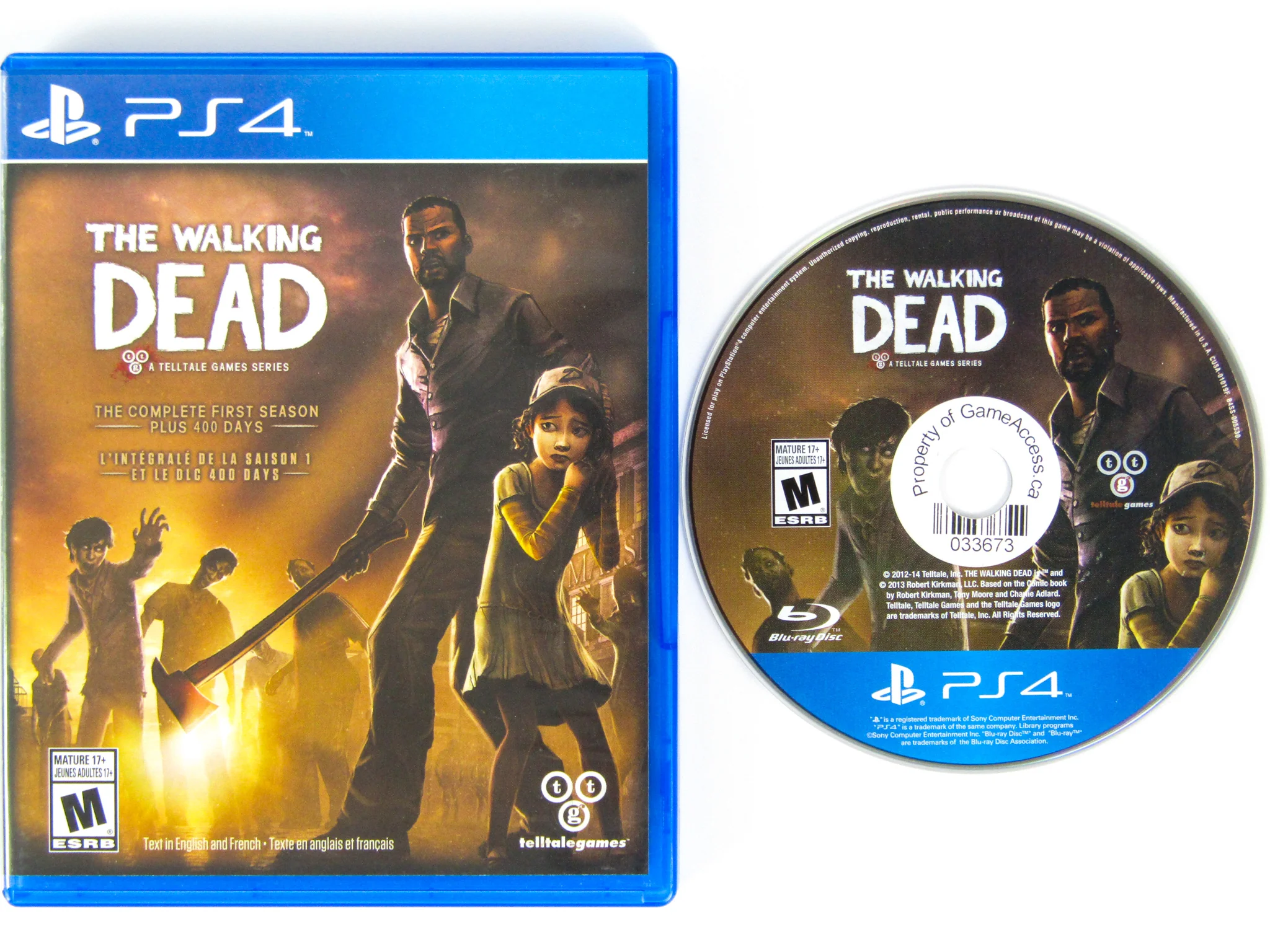 The Walking Dead: Complete First Season (PlayStation 4 / PS4) - Image 2