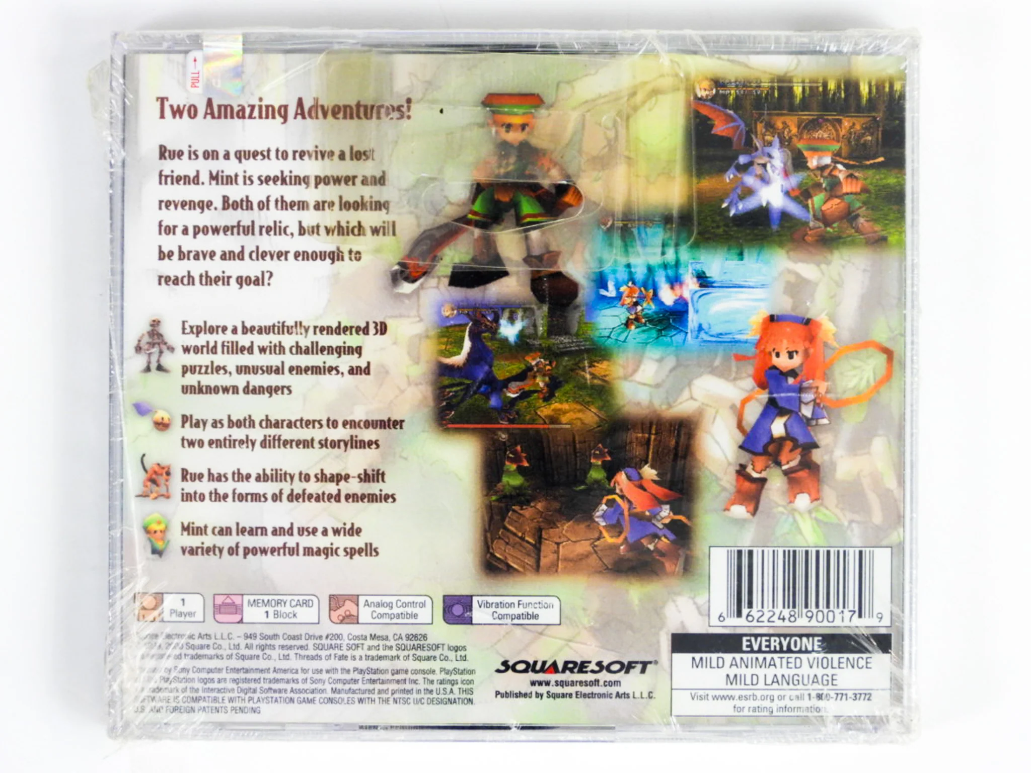 Threads Of Fate (PlayStation / PS1) - Image 2