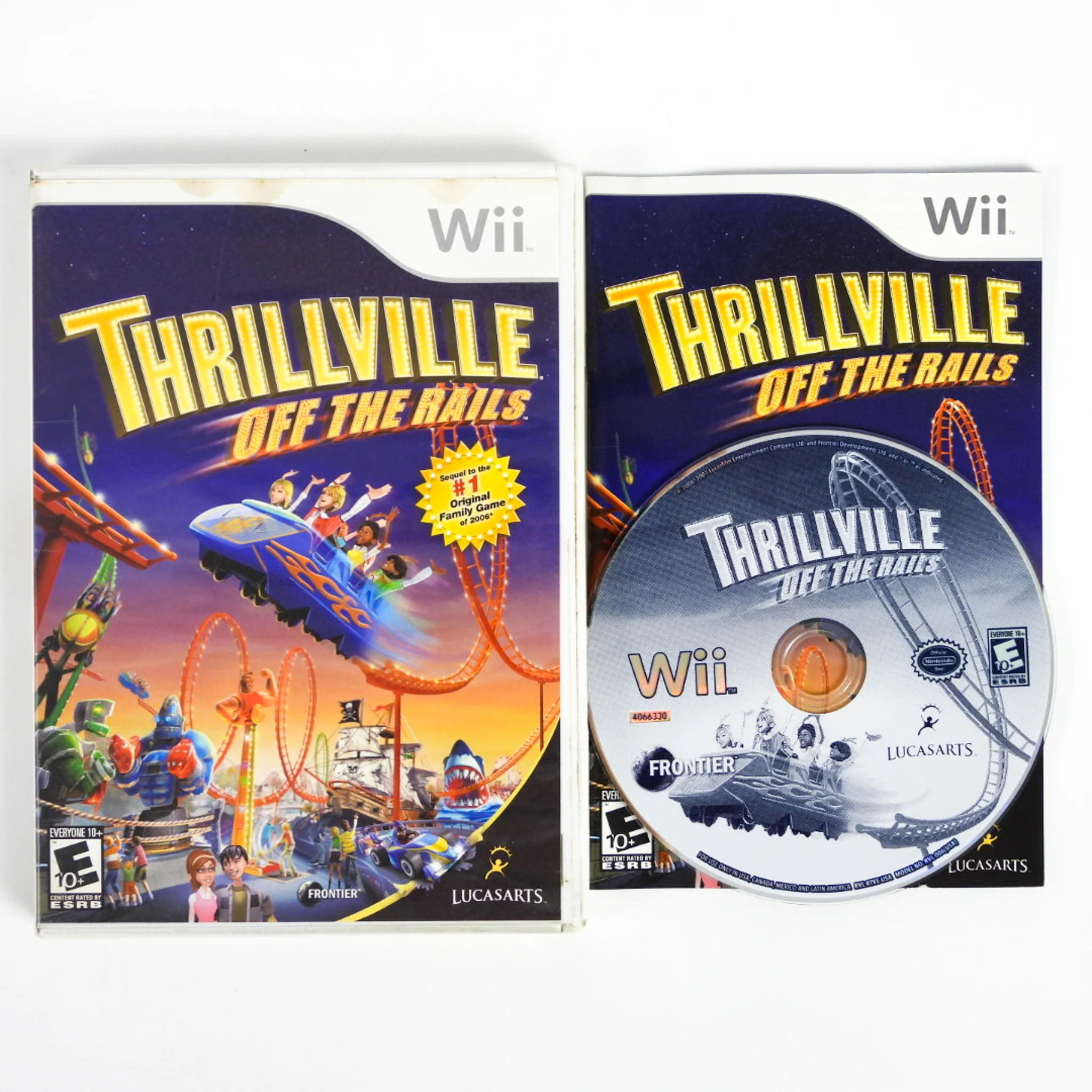 Thrillville Off The Rails (Nintendo Wii) - Image 2