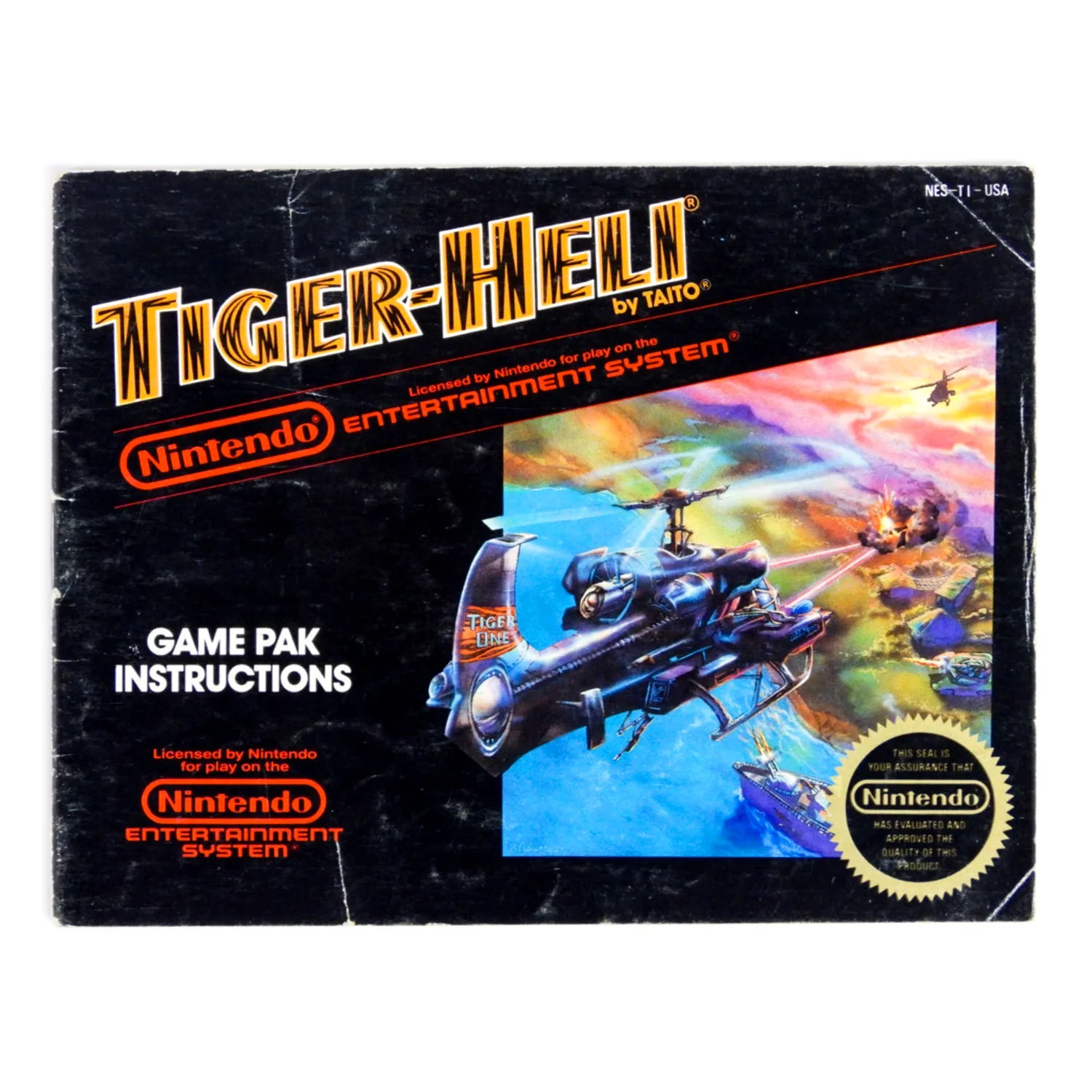 Tiger-Heli [Manual] (Nintendo / NES) - Image 3