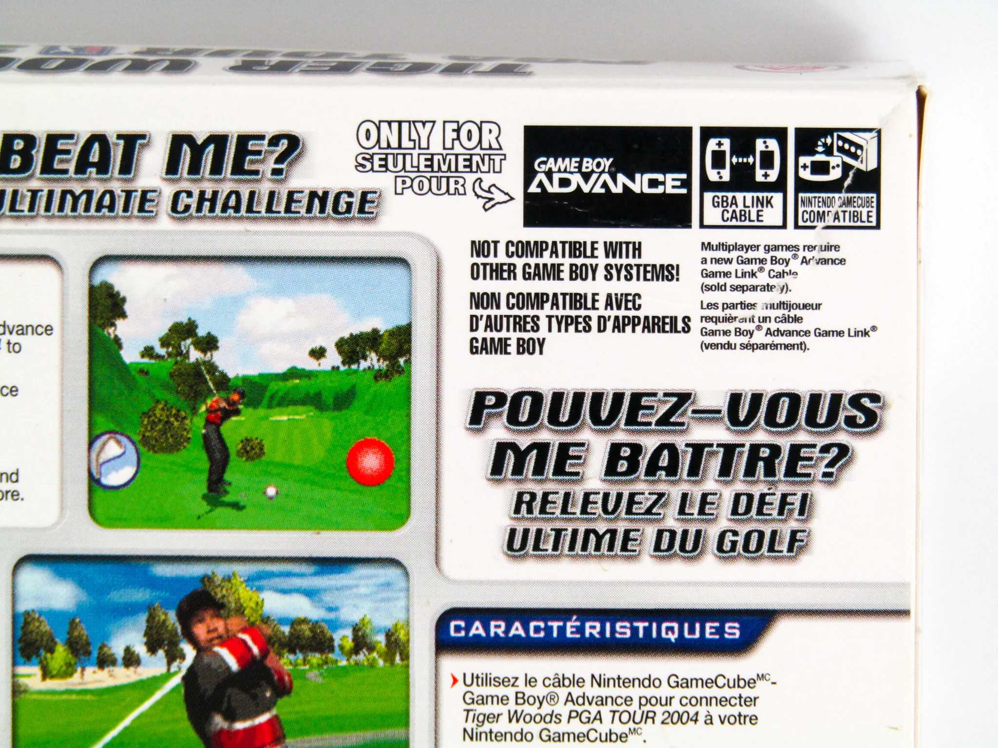 Tiger Woods 2004 (Nintendo Game Boy Advance / GBA) - Image 2