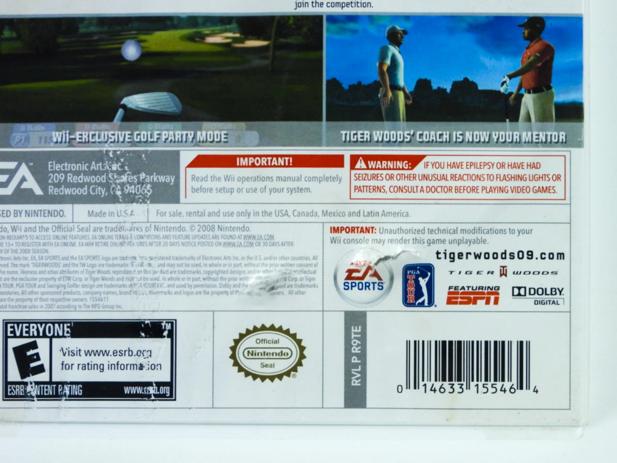 Tiger Woods 2009 All-Play (Nintendo Wii) - Image 3