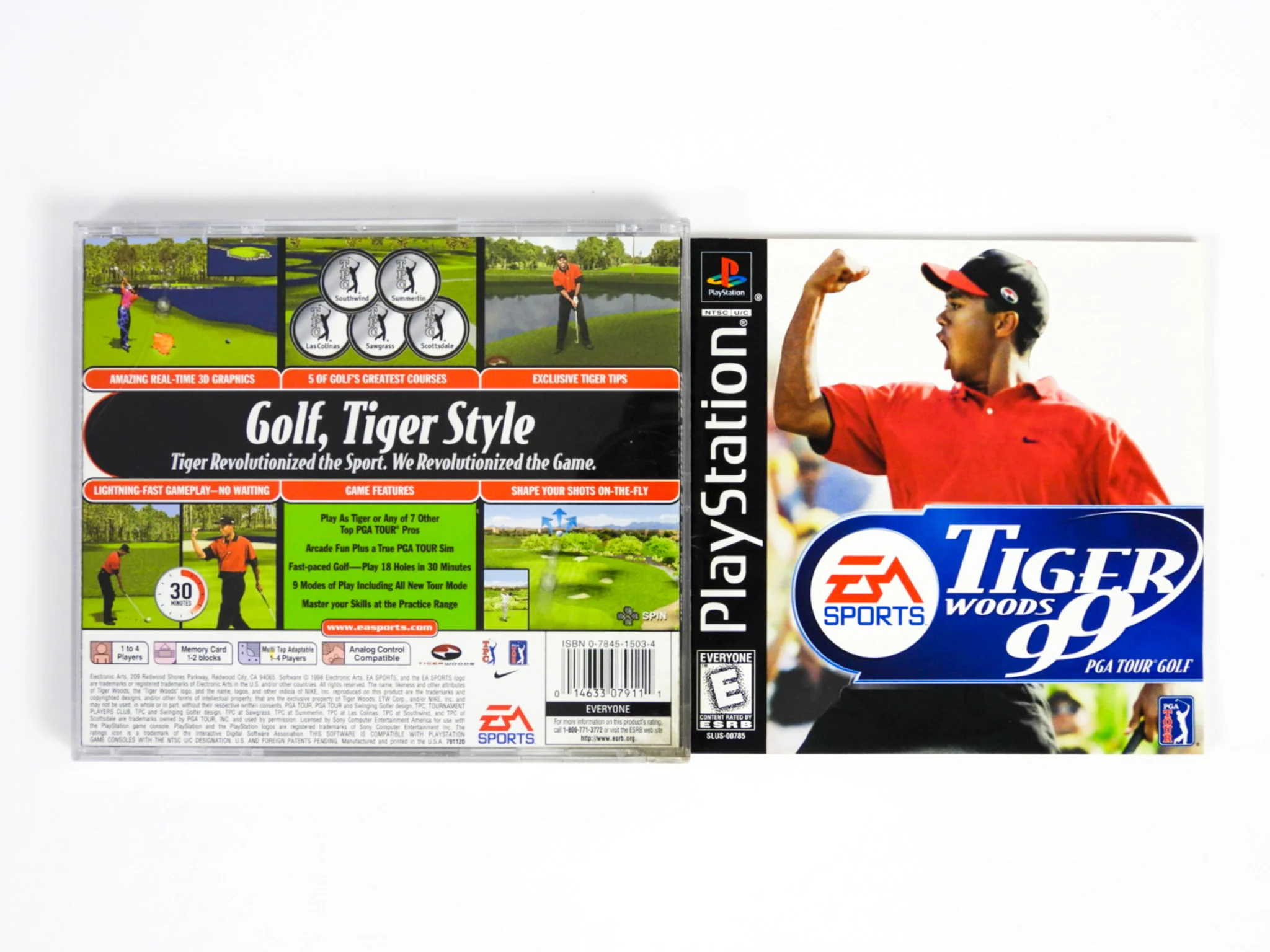 Tiger Woods 99 (PlayStation / PS1) - Image 2