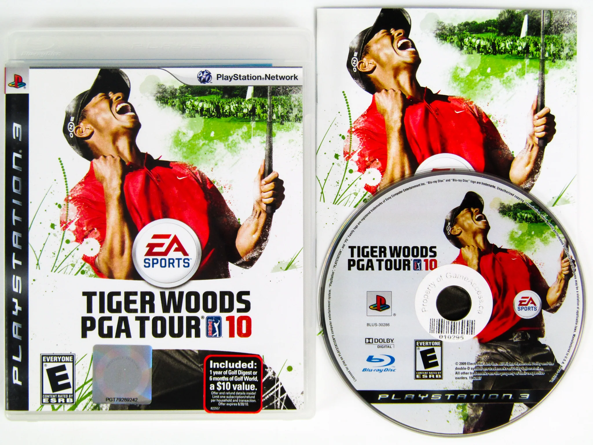 Tiger Woods PGA Tour 10 (PlayStation 3 / PS3) - Image 2