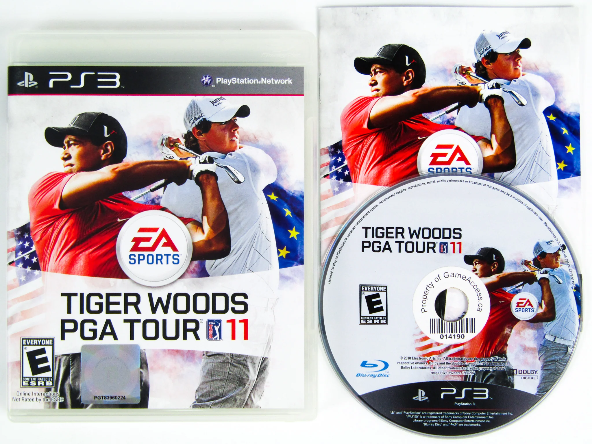 Tiger Woods PGA Tour 11 (PlayStation 3 / PS3) - Image 2