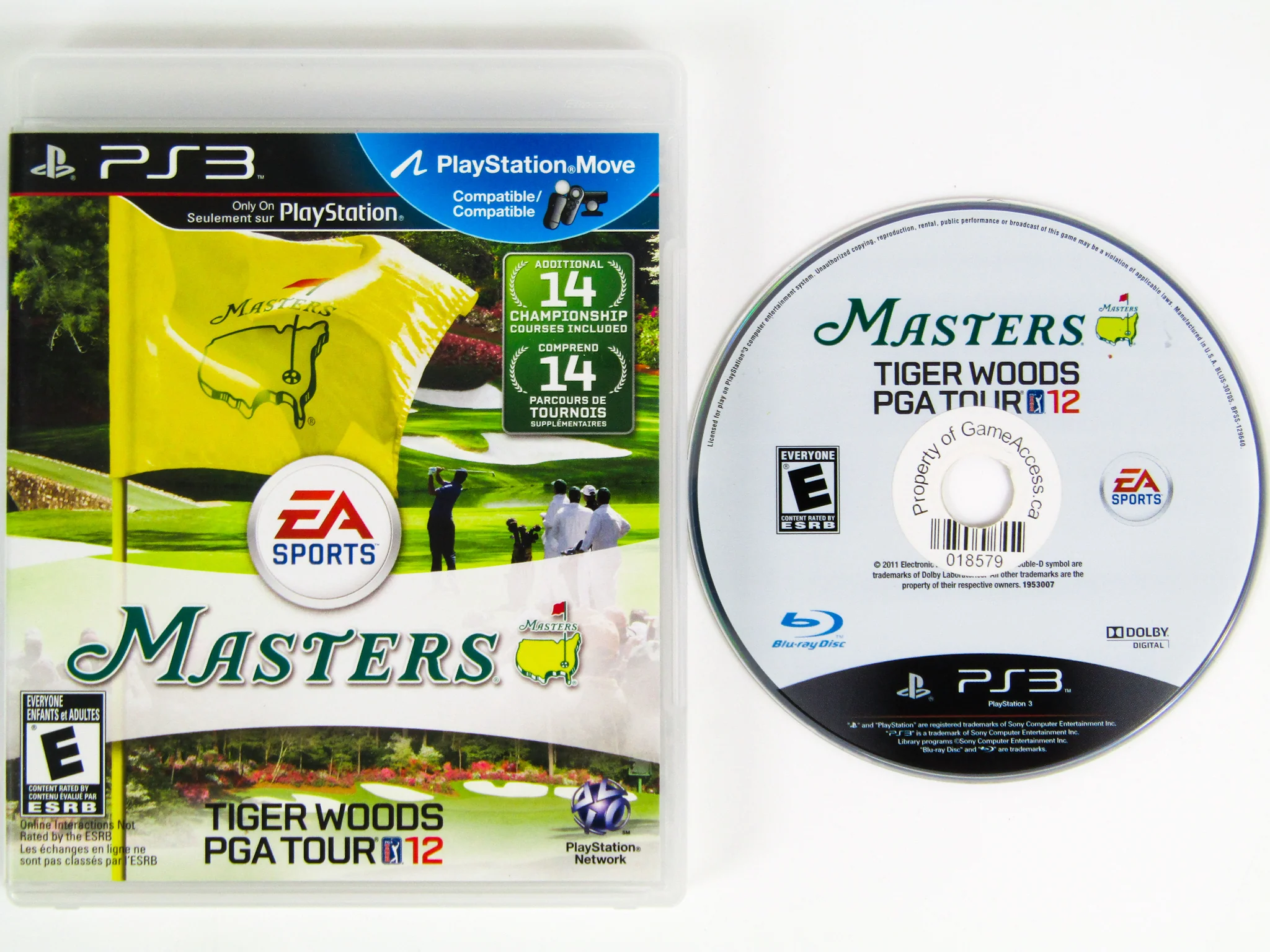 Tiger Woods PGA Tour 12: The Masters (PlayStation 3 / PS3) - Image 2