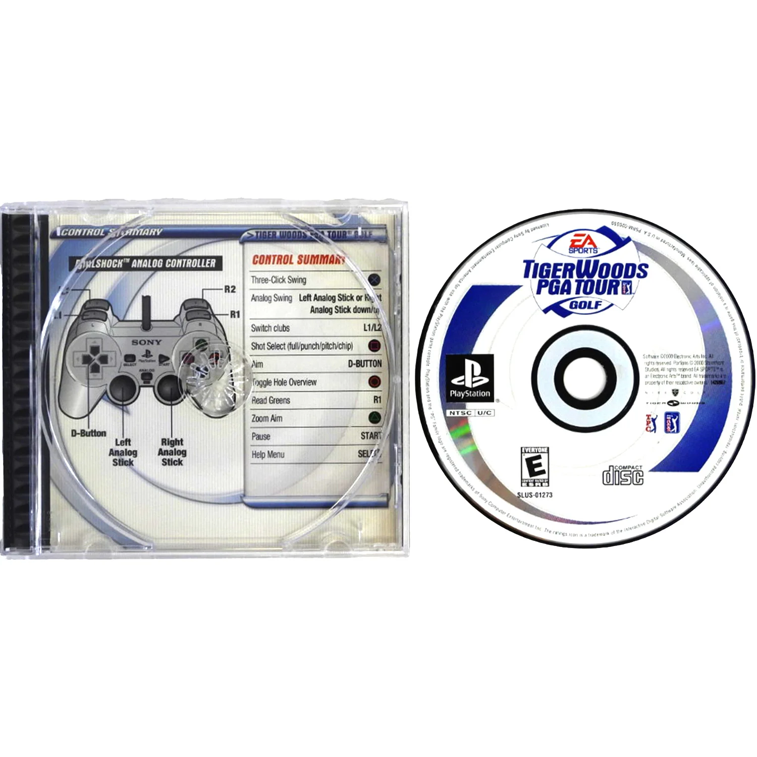 Tiger Woods PGA Tour Golf (PlayStation / PS1) - Image 2