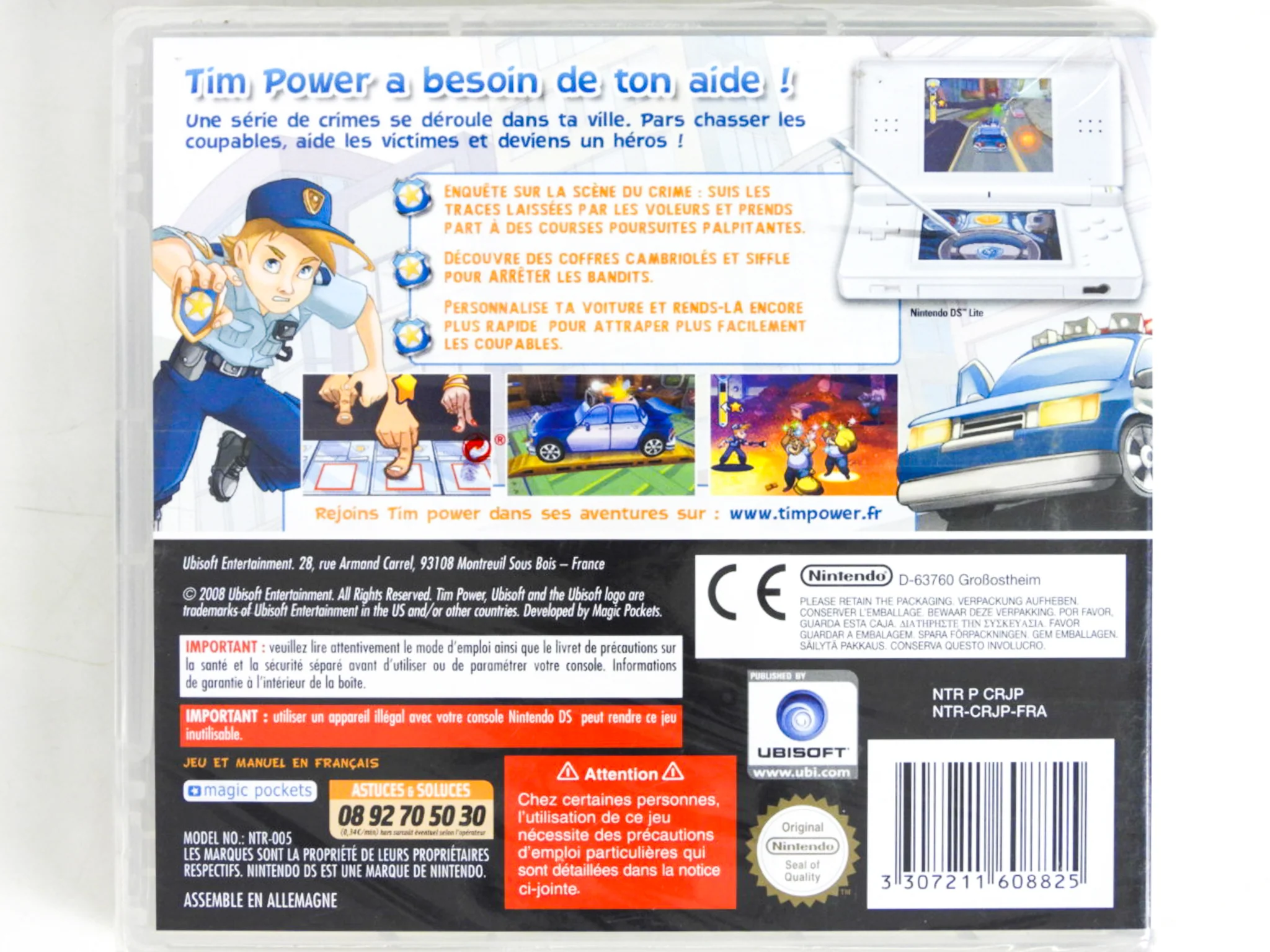 Tim Power justicier dans la ville [PAL] (Nintendo DS) - Image 2