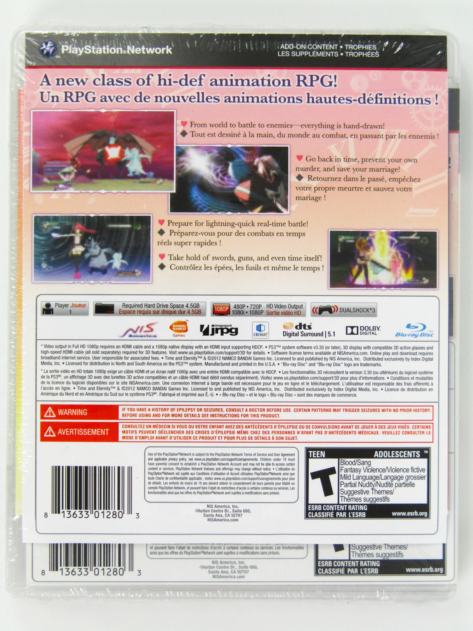 Time And Eternity (PlayStation 3 / PS3) - Image 2