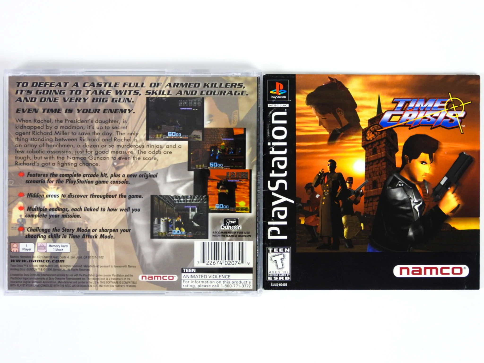 Time Crisis [Gun Bundle] (PlayStation / PS1) - Image 2