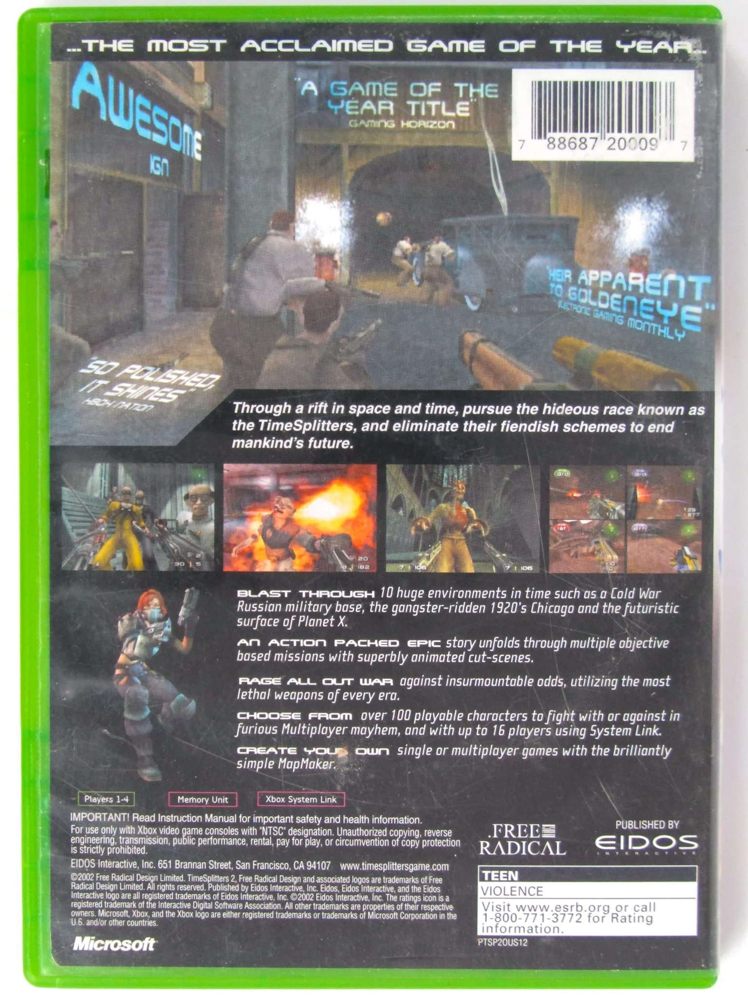 Time Splitters 2 (Xbox) - Image 4