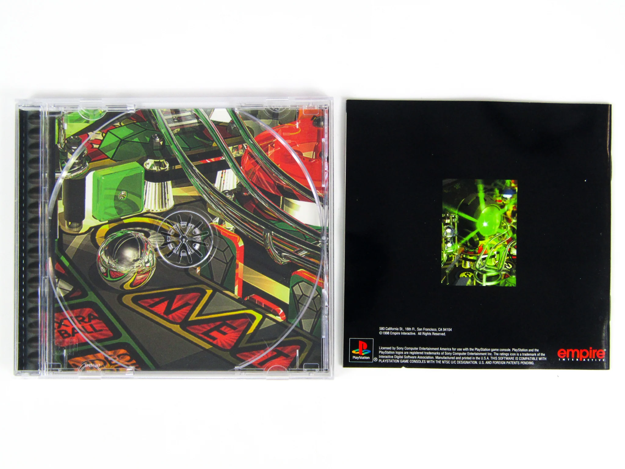 Timeshock Pro Pinball (PlayStation / PS1) - Image 3
