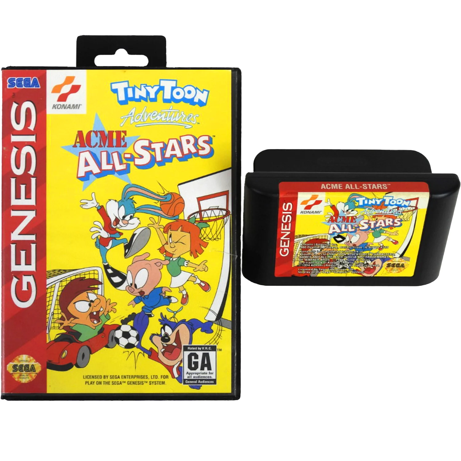 Tiny Toon Adventures ACME All-Stars (Sega Genesis) - Image 4