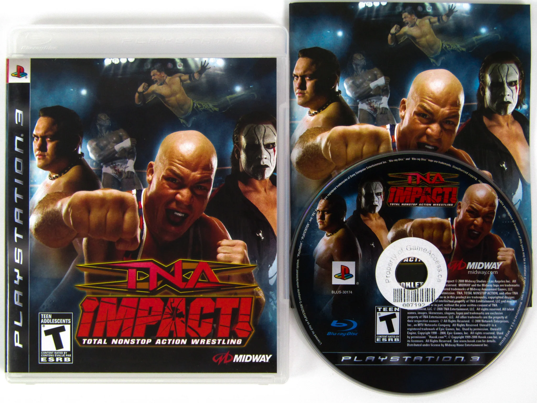 TNA Impact (PlayStation 3 / PS3) - Image 2