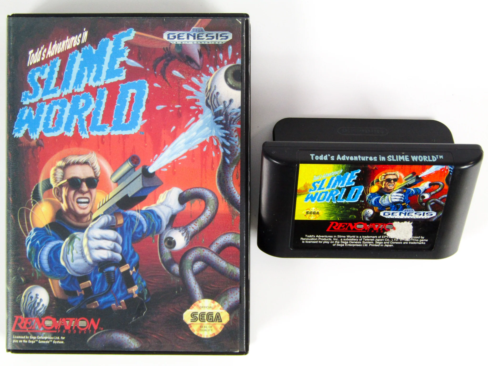 Todd's Adventures In Slime World (Sega Genesis) - Image 2