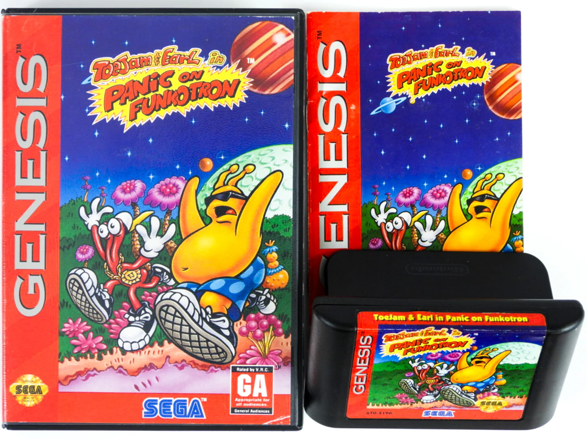 ToeJam And Earl In Panic On Funkotron (Sega Genesis)