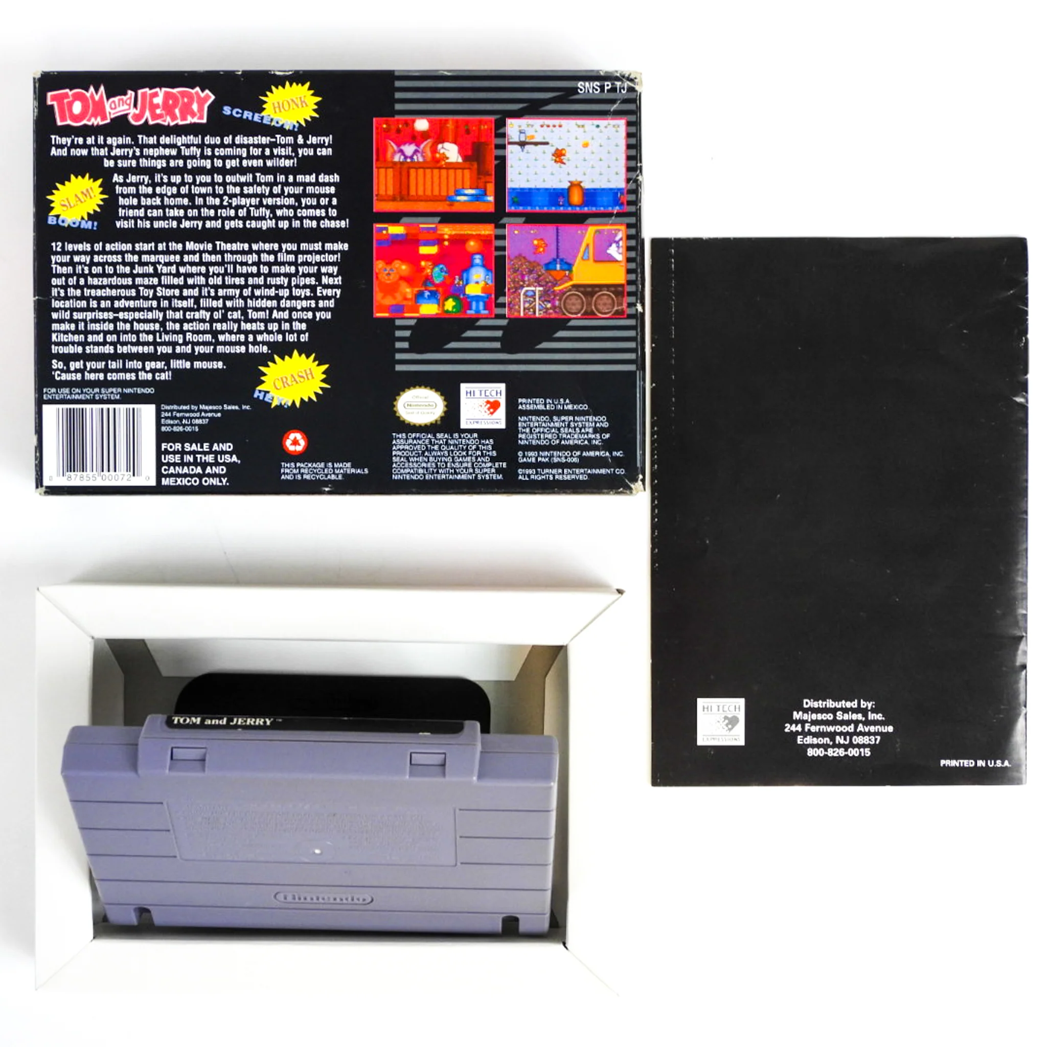 Tom and Jerry (Super Nintendo / SNES) - Image 2
