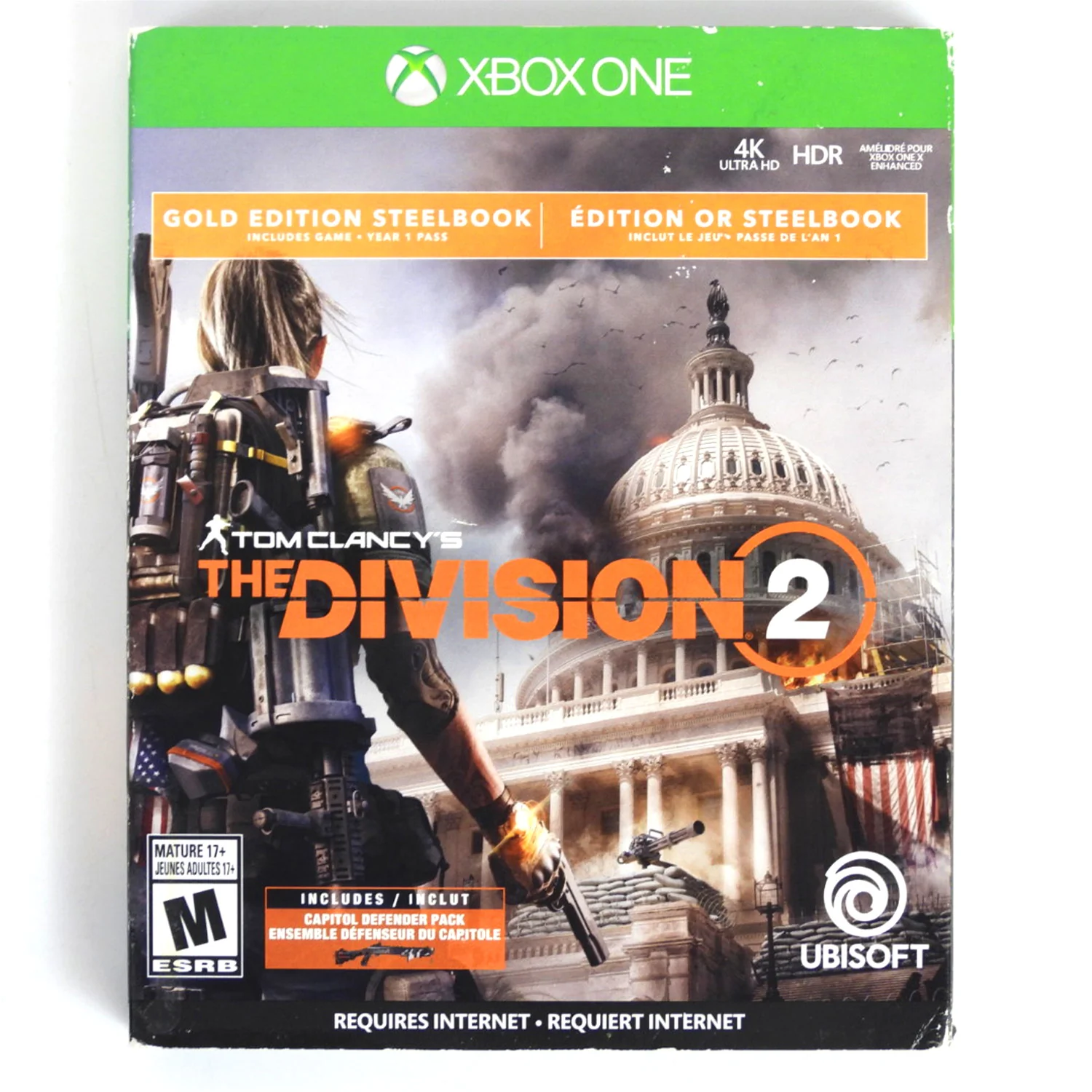 Tom Clancy's The Division 2 [Gold Edition] [Steelbook] (Xbox One) - Image 4