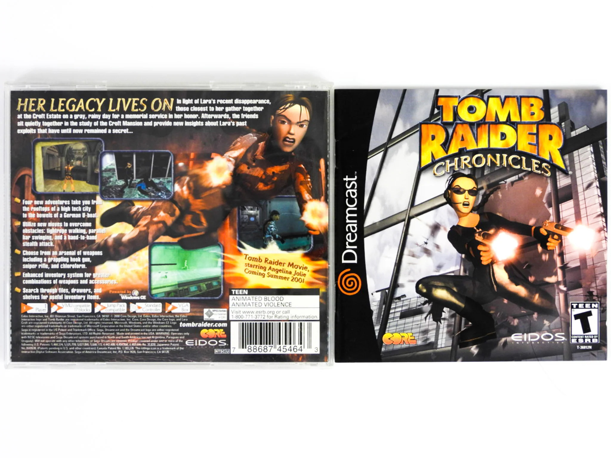 Tomb Raider: Chronicles (Sega Dreamcast) - Image 2