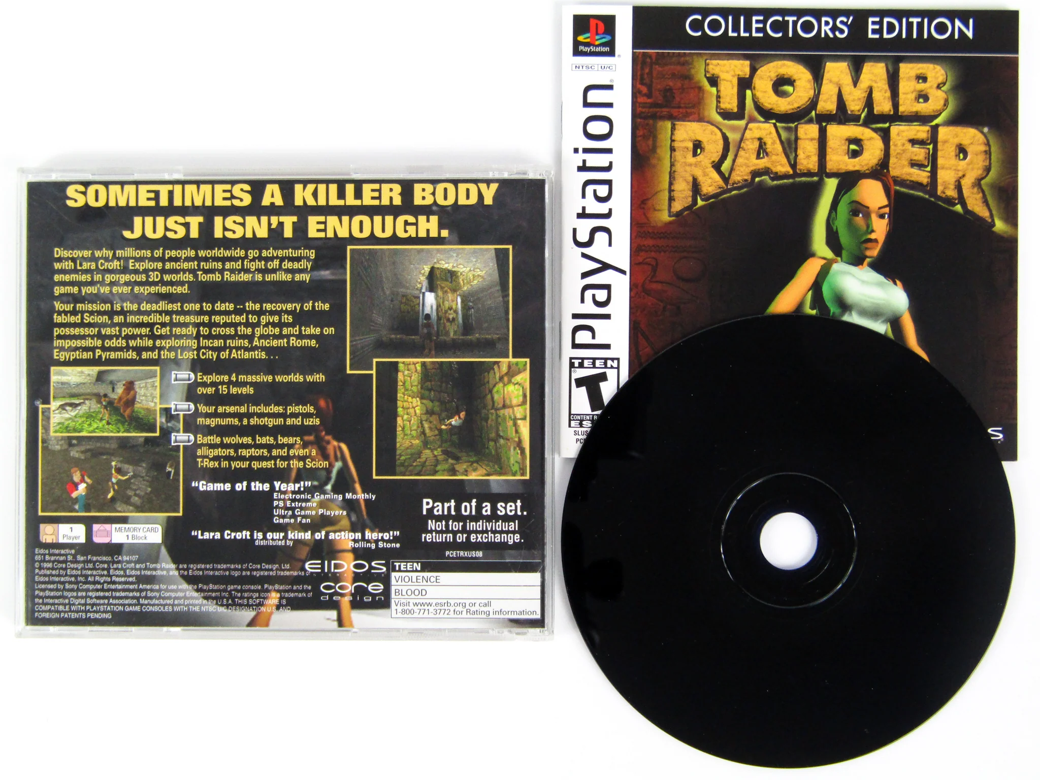 Tomb Raider [Collector's Edition] (PlayStation / PS1)