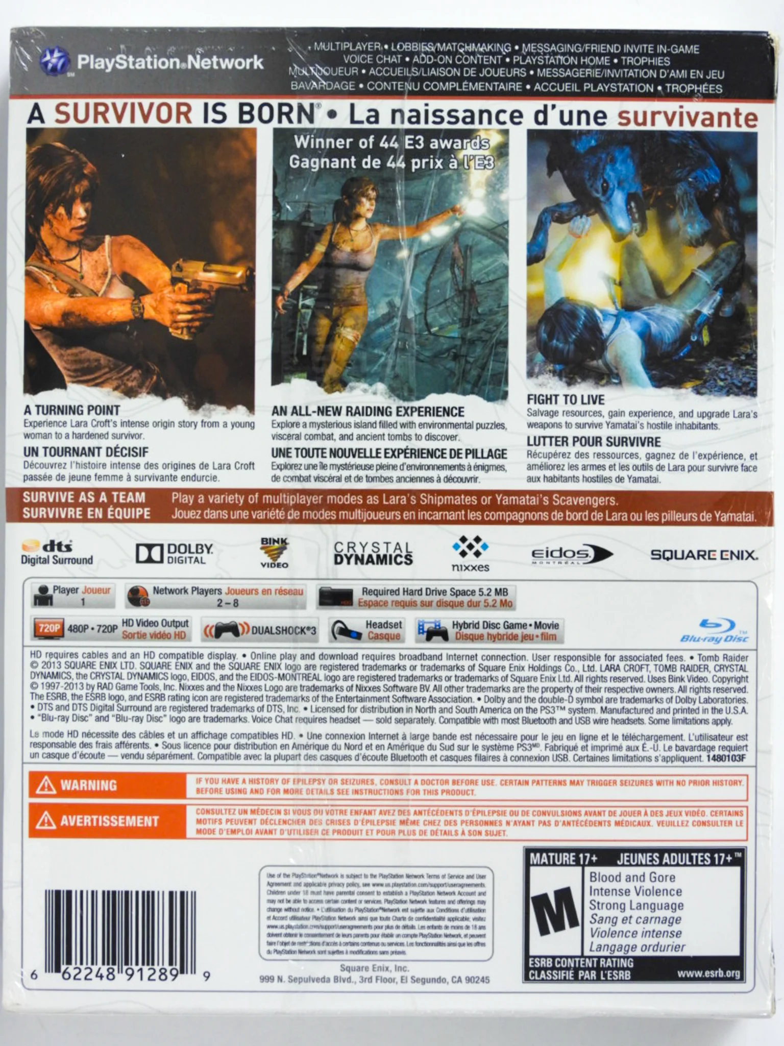 Tomb Raider [Launch Edition] (PlayStation 3 / PS3) - Image 2