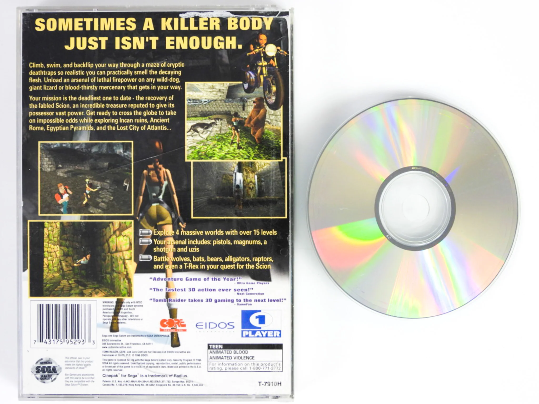 Tomb Raider (Sega Saturn) - Image 11