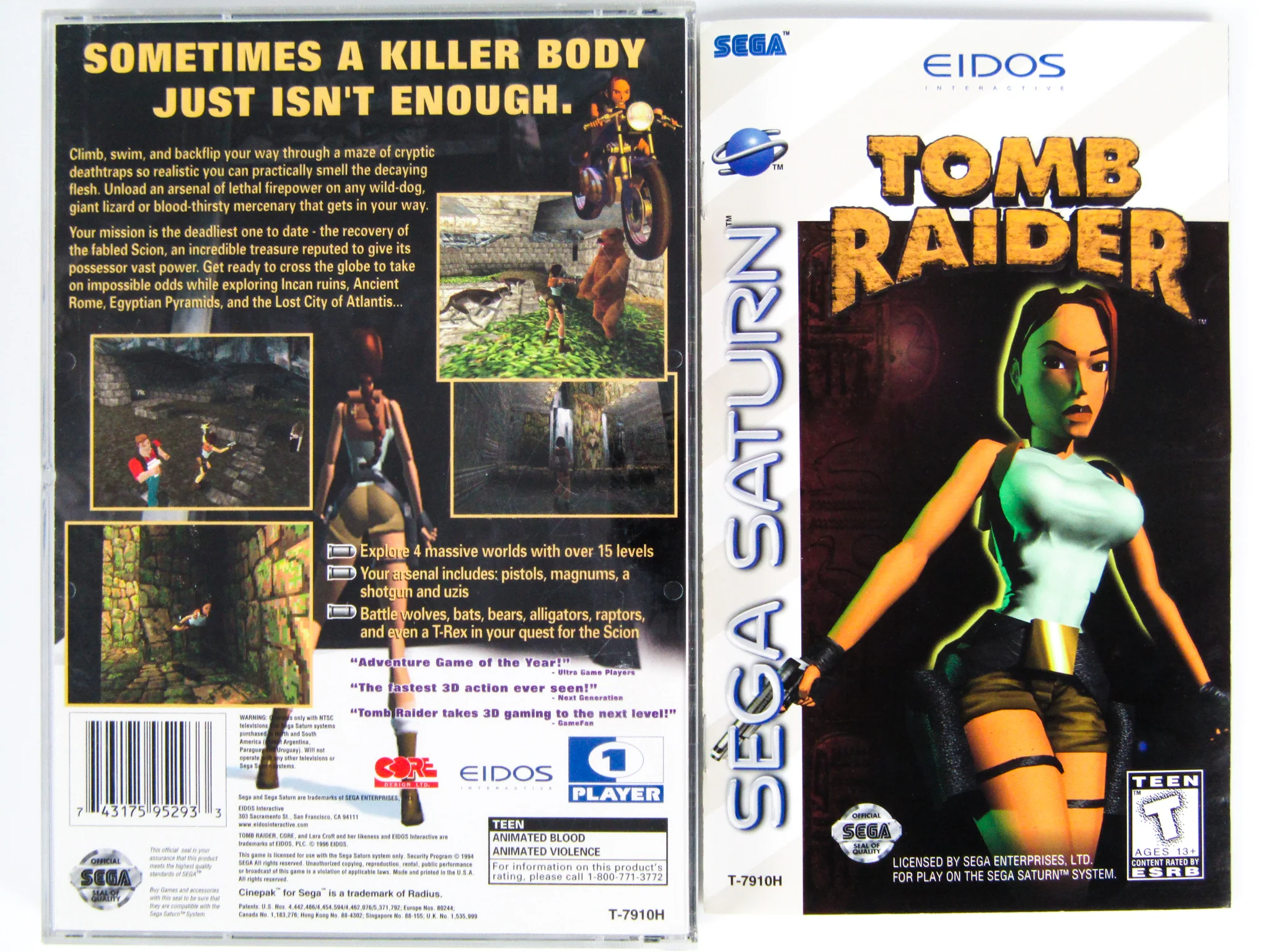 Tomb Raider (Sega Saturn) - Image 2