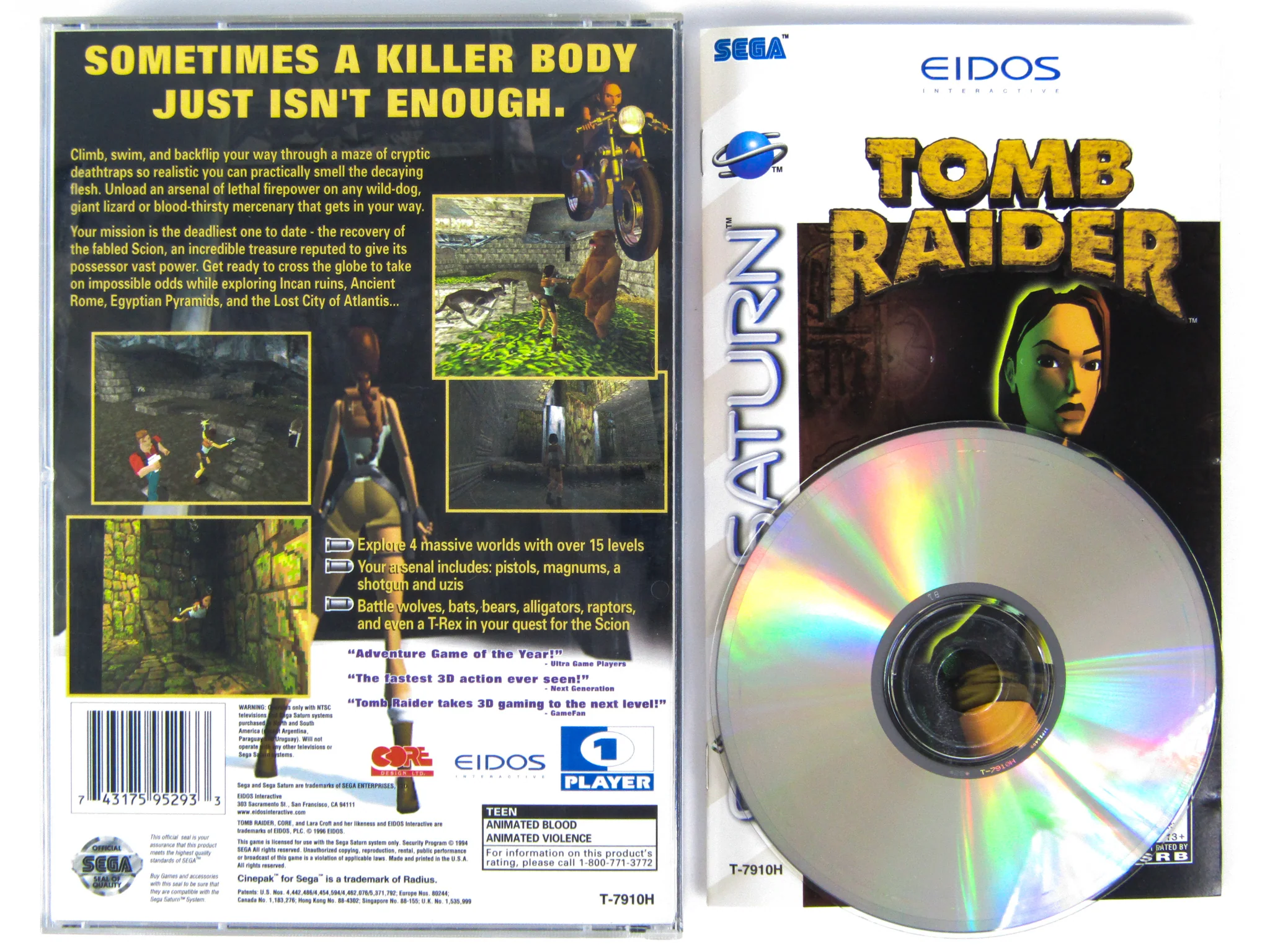 Tomb Raider (Sega Saturn) - Image 4