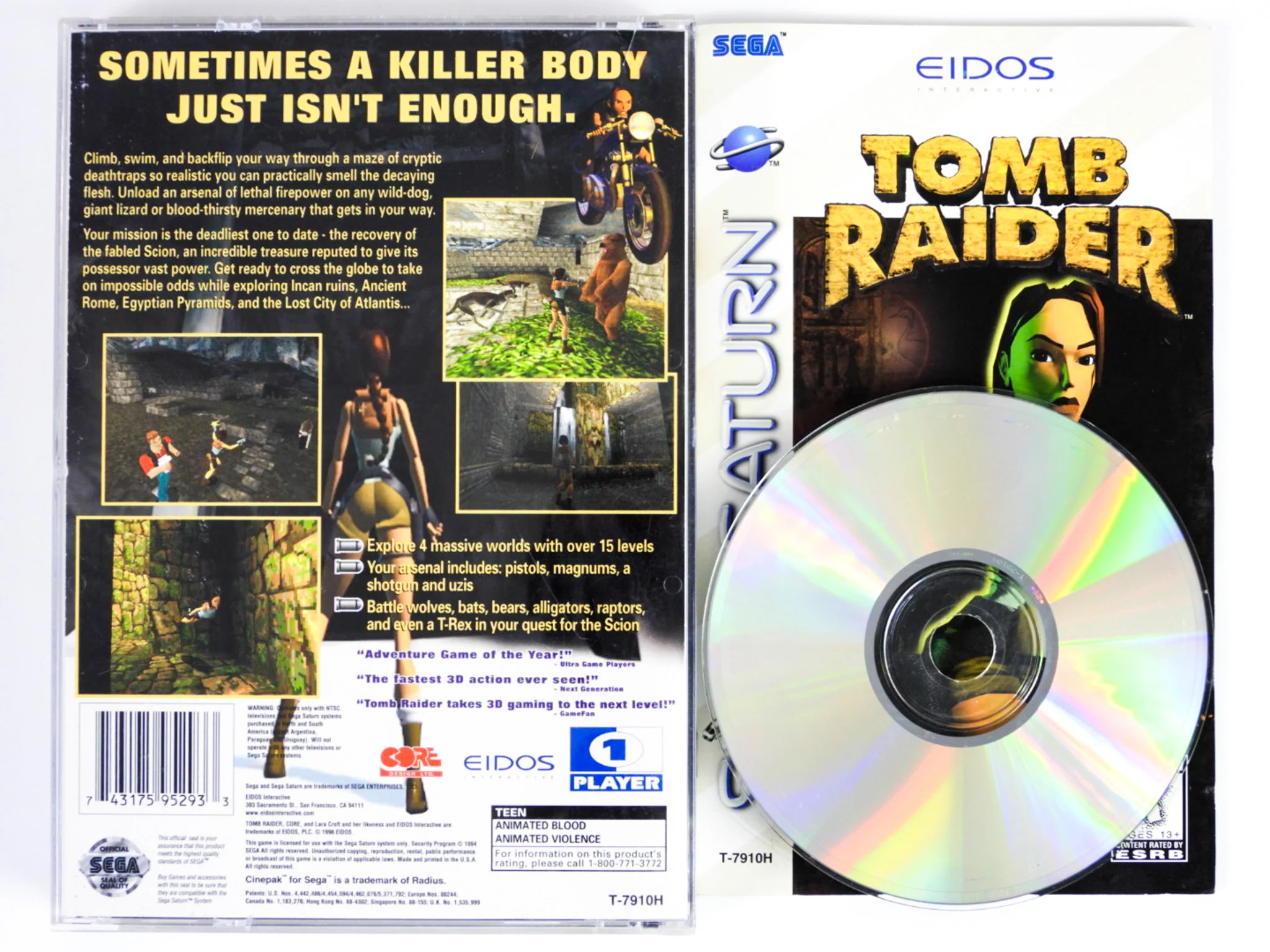 Tomb Raider (Sega Saturn) - Image 7