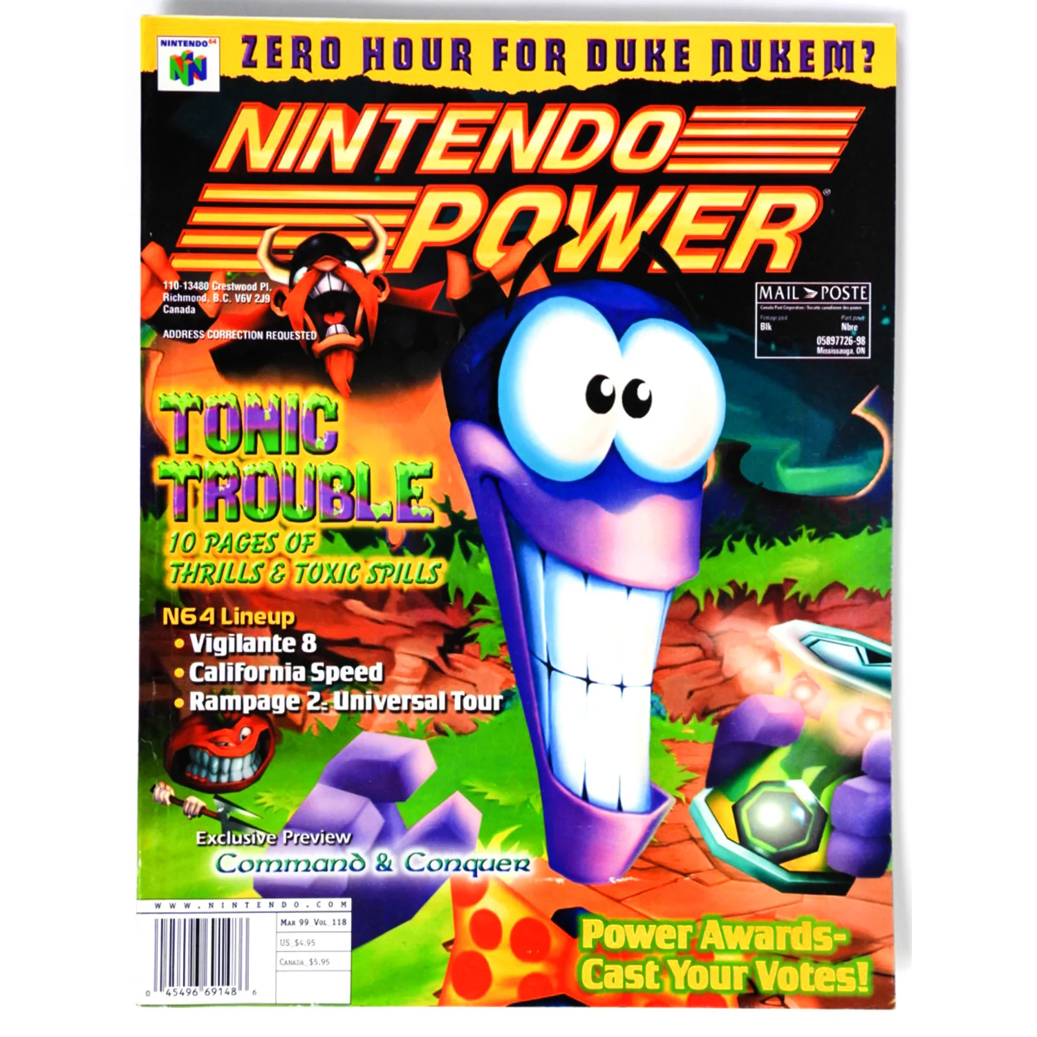 Tonic Trouble [Volume 118] [Nintendo Power] (Magazines) - Image 4
