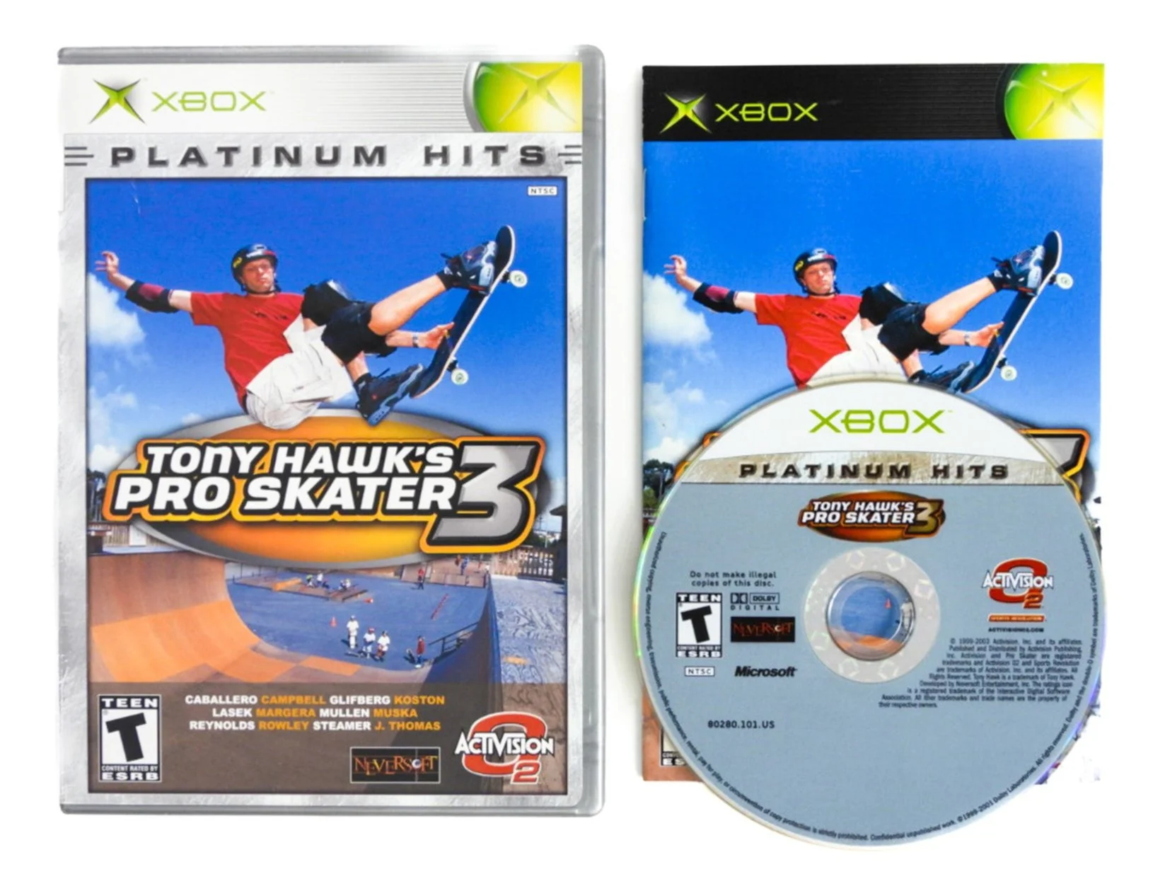 Tony Hawk 3 [Platinum Hits] (Xbox) - Image 2
