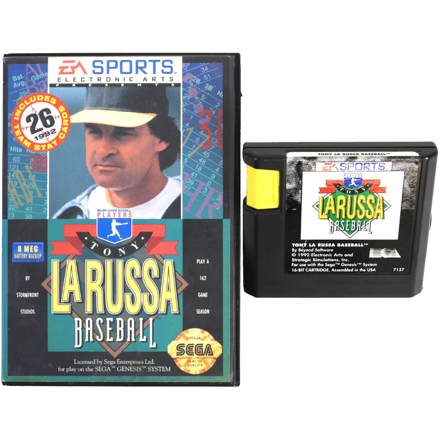 Tony La Russa Baseball (Sega Genesis) - Image 4