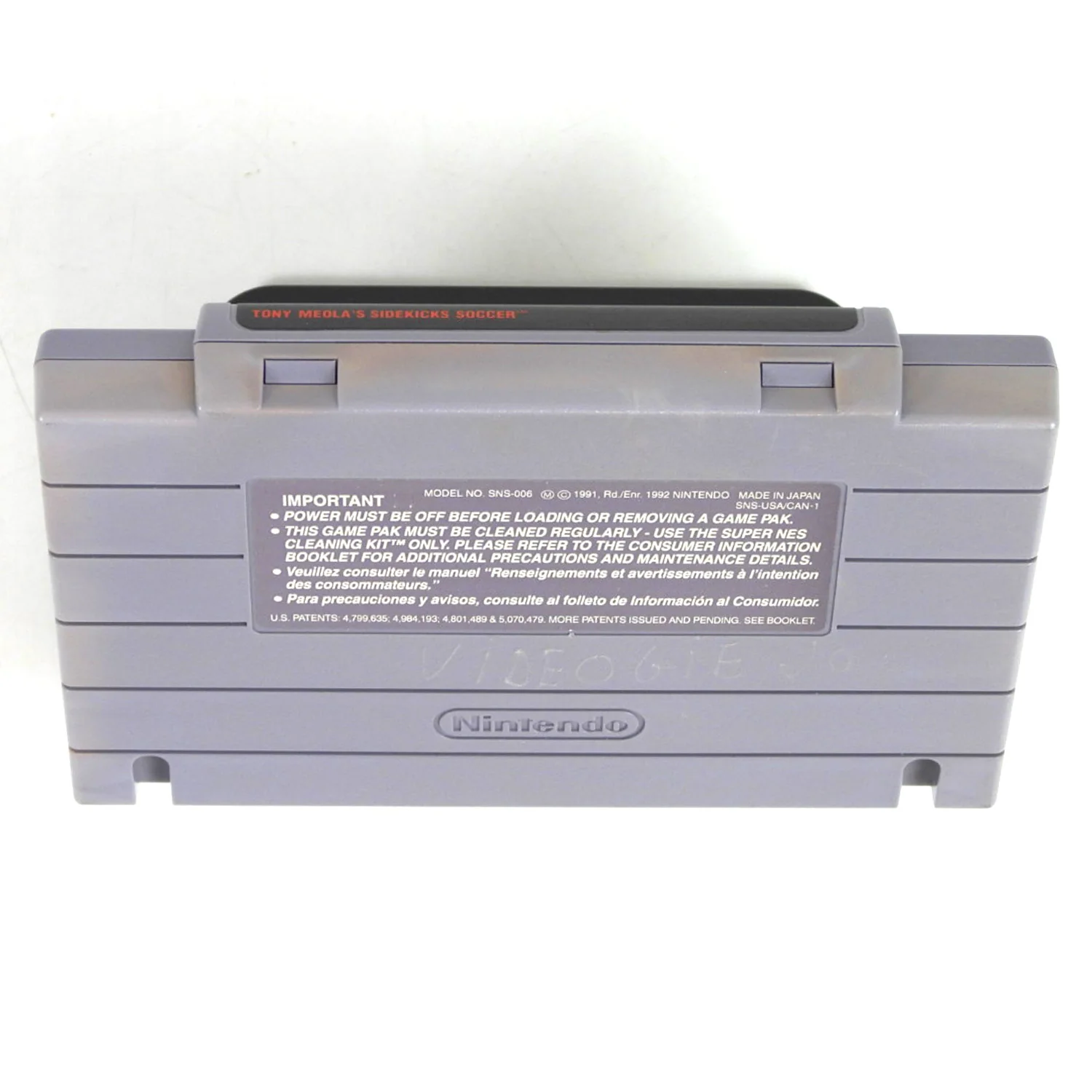 Tony Meola's Sidekicks Soccer (Super Nintendo / SNES) - Image 4