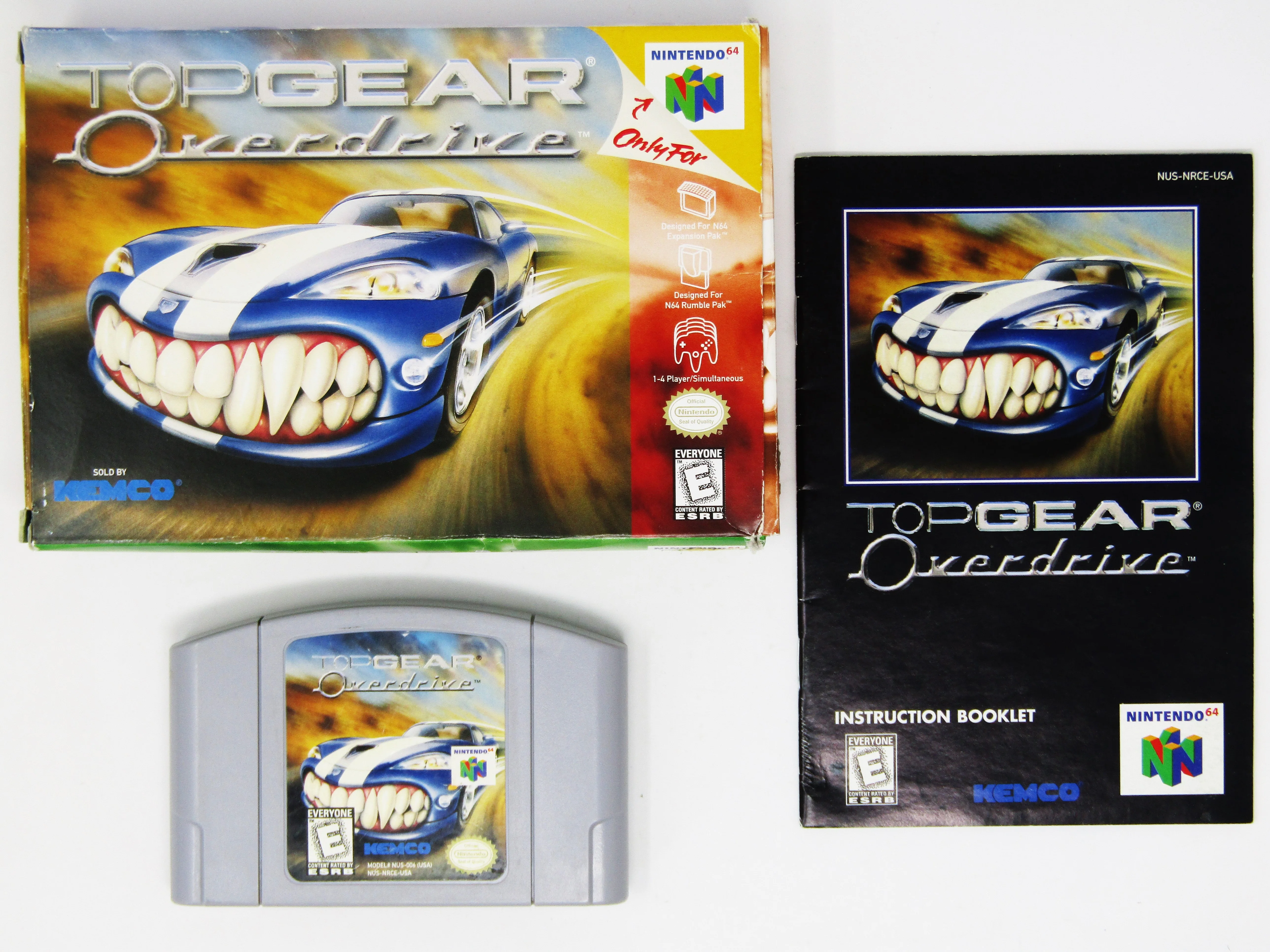 Top Gear Overdrive (Nintendo 64 / N64) - Image 2