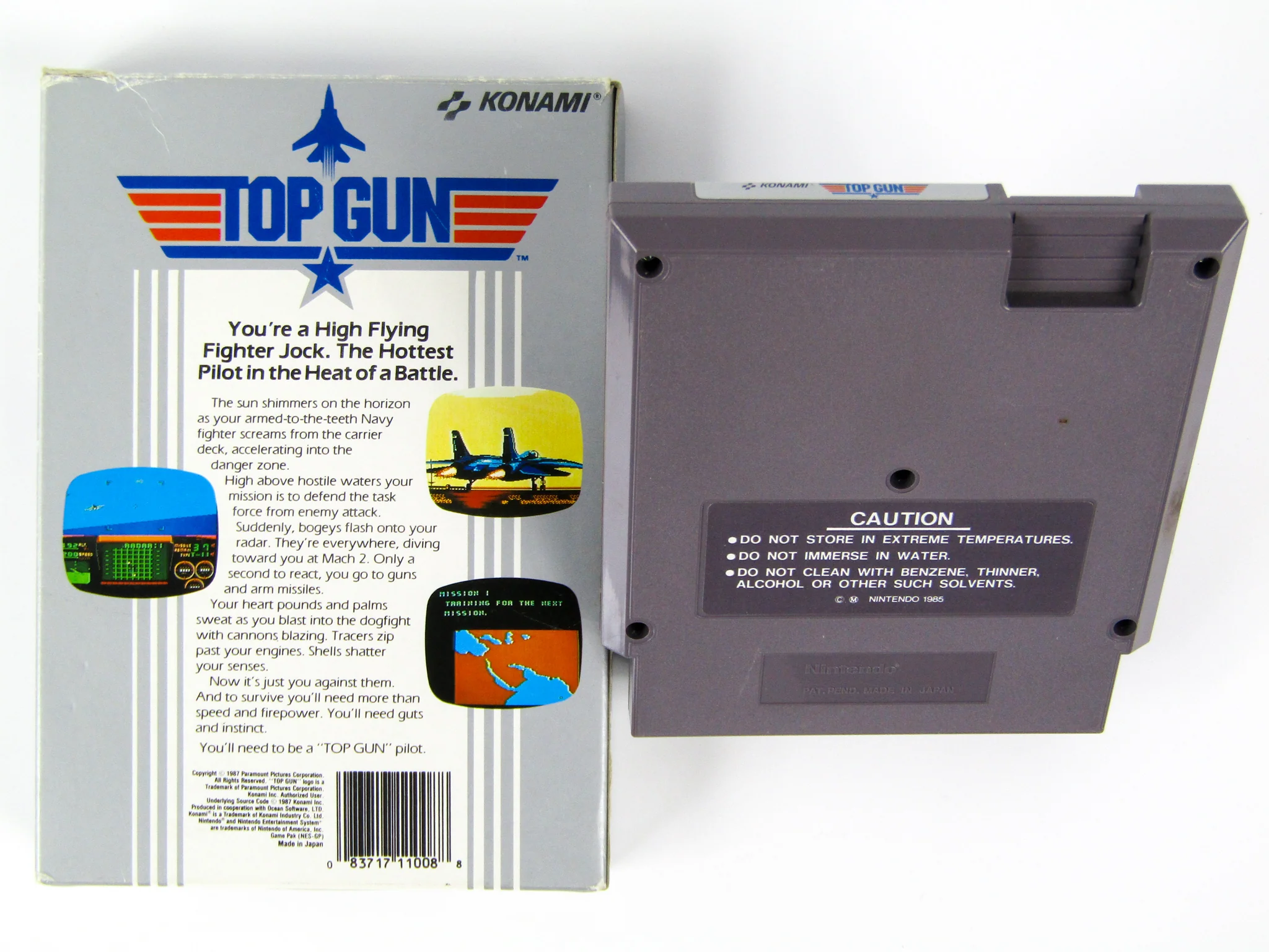 Top Gun [5 Screw] (Nintendo / NES) - Image 4
