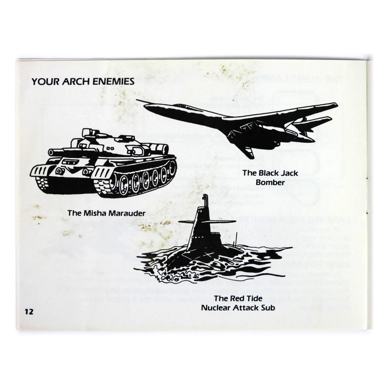 Top Gun The Second Mission [Manual] (Nintendo / NES) - Image 5