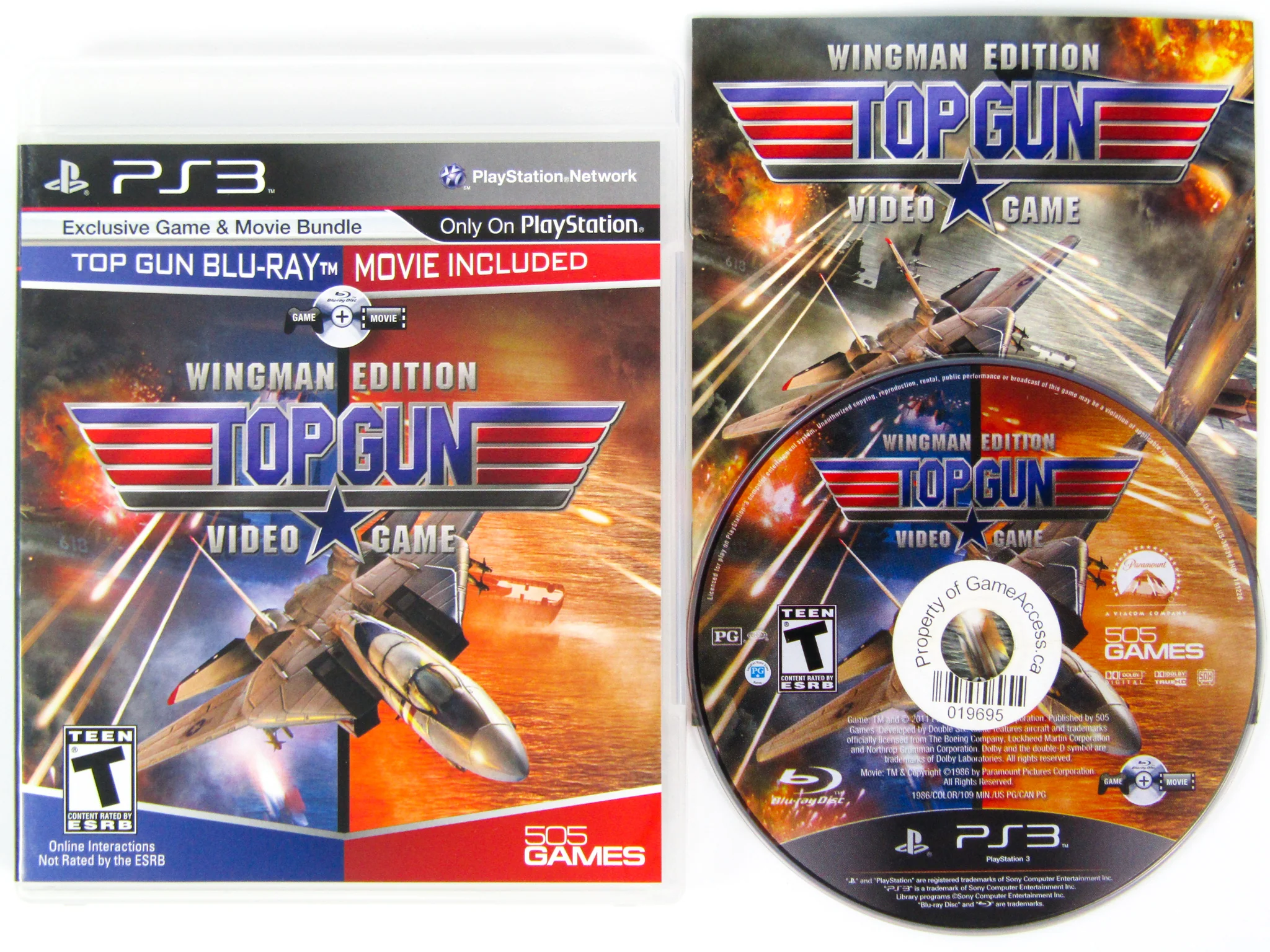 Top Gun: Wingman Edition (PlayStation 3 / PS3) - Image 2