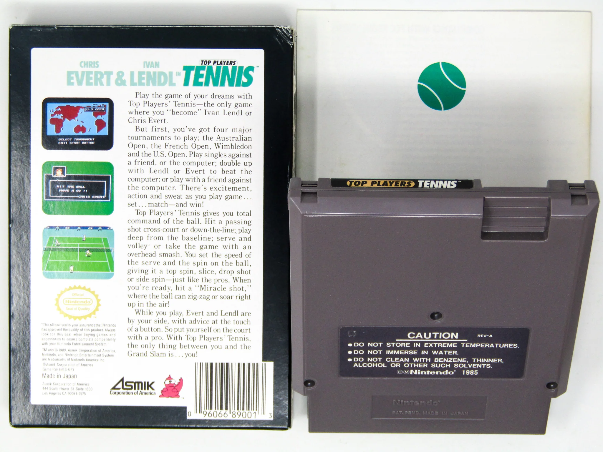 Top Players Tennis (Nintendo / NES) - Image 2
