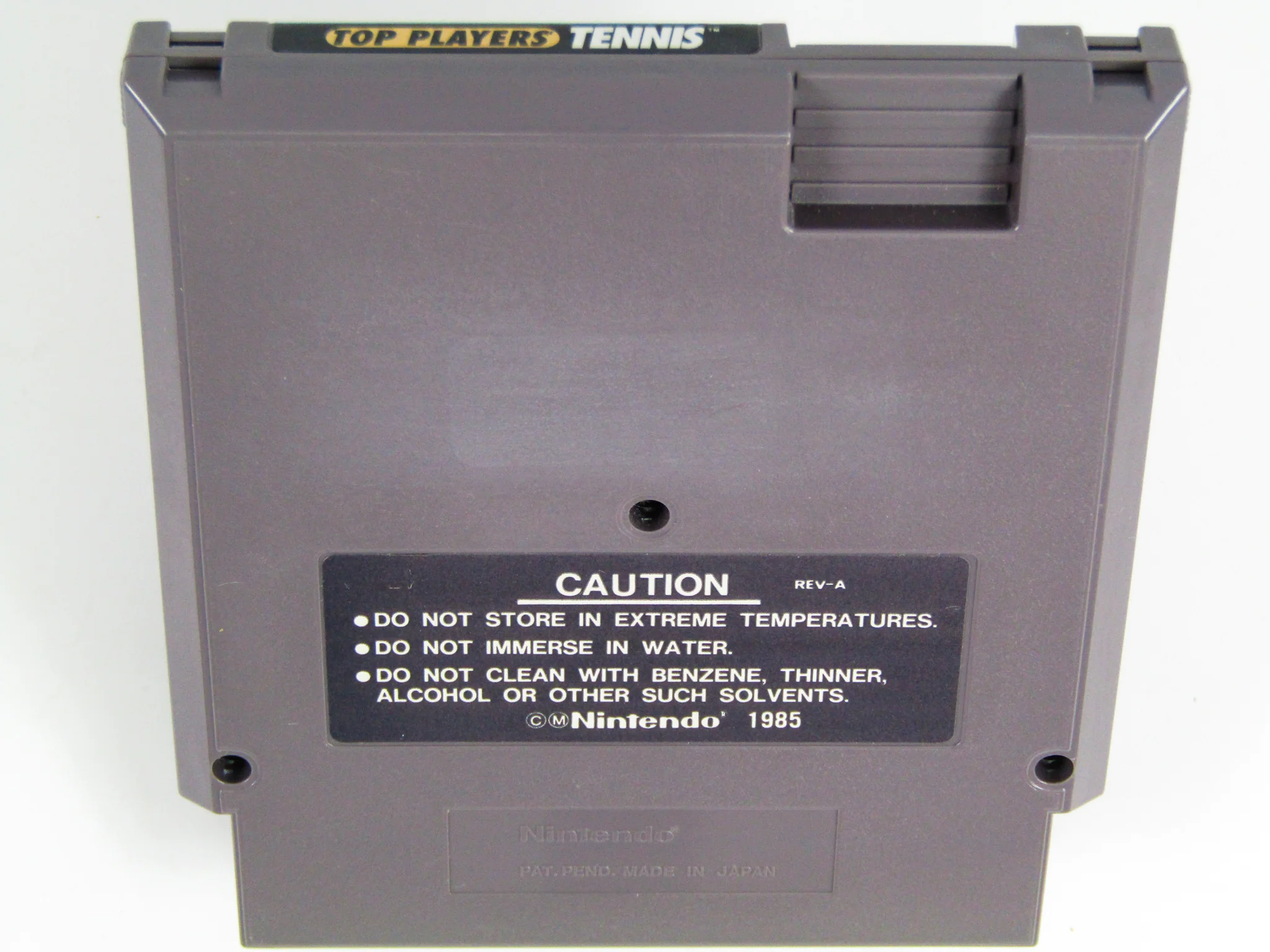 Top Players Tennis (Nintendo / NES) - Image 4