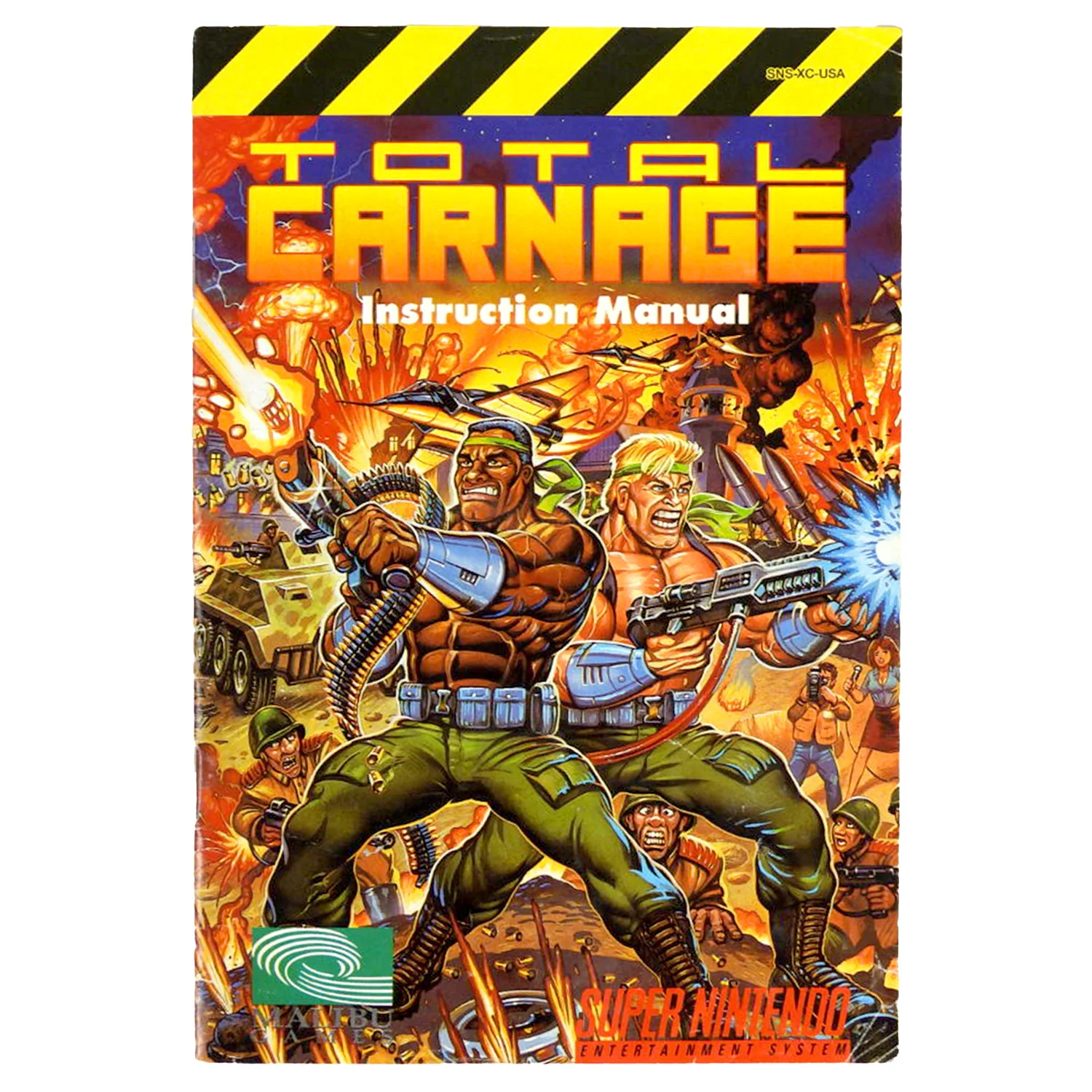 Total Carnage [Manual] (Super Nintendo / SNES) - Image 3