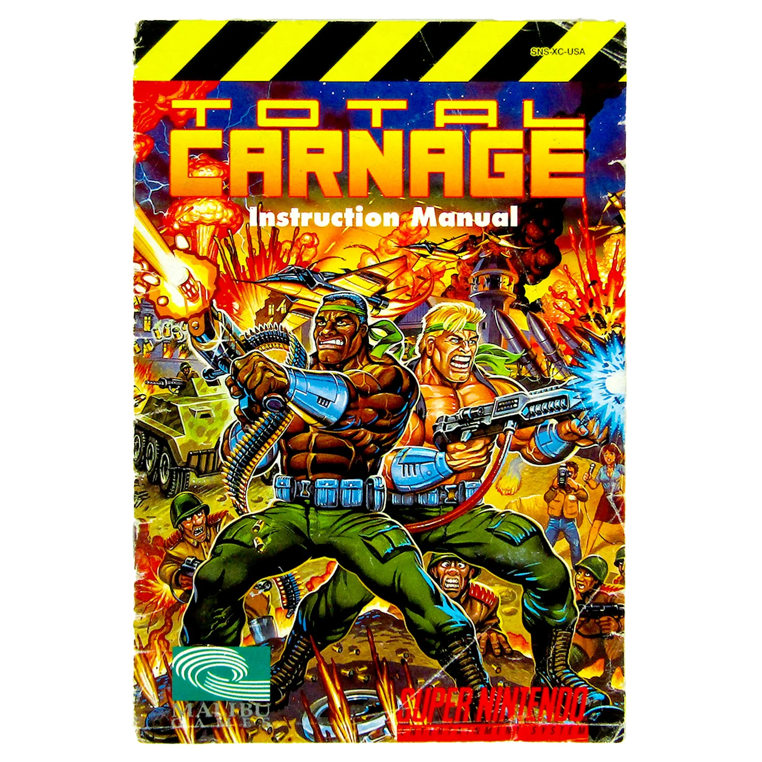 Total Carnage [Manual] (Super Nintendo / SNES) - Image 5