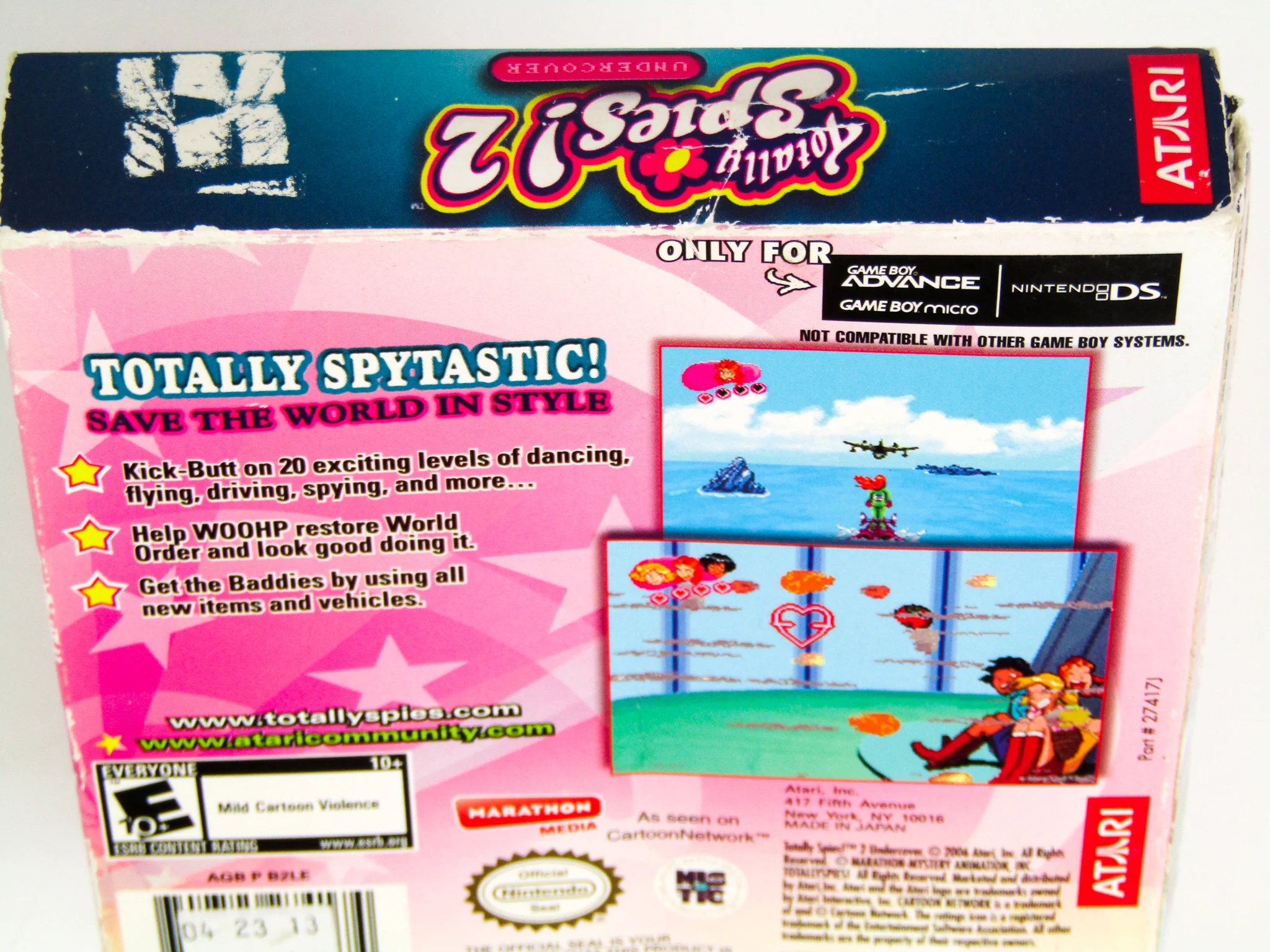 Totally Spies 2 Undercover (Nintendo Game Boy Advance / GBA) - Image 3